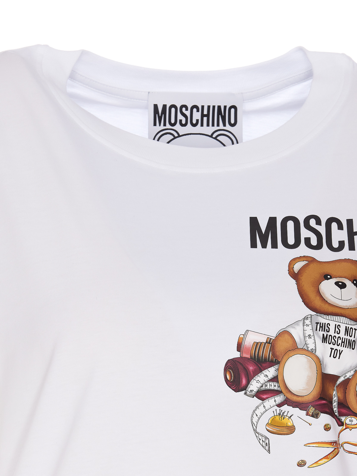 Teddy logo print t-shirt 070255411001 (MOSCHINO / Tシャツ・カットソー ) | MOSCHINO (モスキーノ)(3)