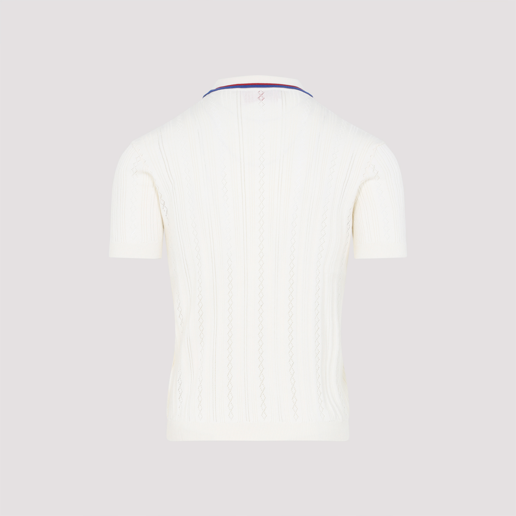 Ivory cotton polo shirt 6V3KP03PAPC581 (Valentino Garavani / ポロシャツ ) | Valentino Garavani (ヴァレンティノ)(2)