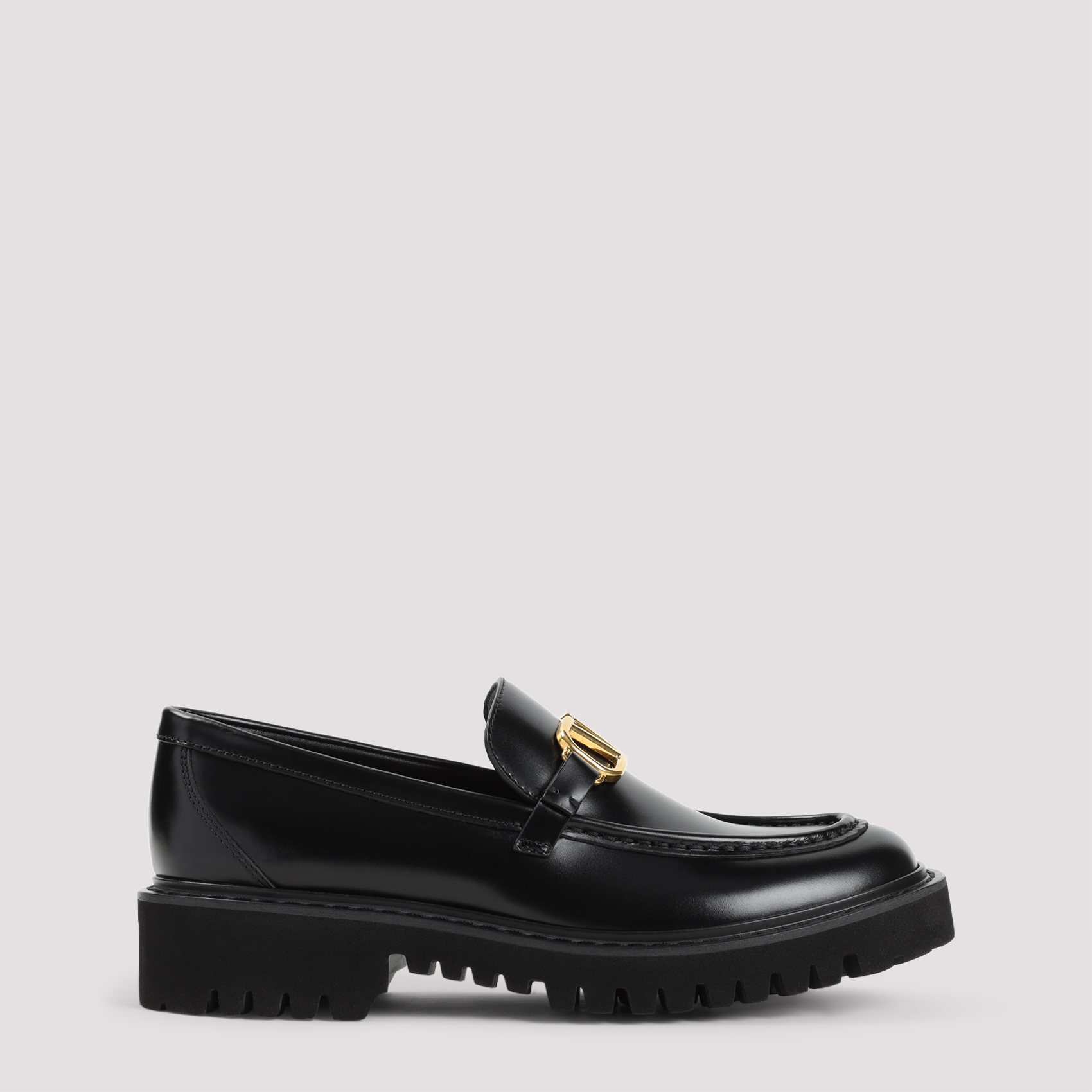 Black leather Vlogo loafers 7W2S0EU0BEK0NO (Valentino Garavani / ローファー ) | Valentino Garavani (ヴァレンティノ)(5)