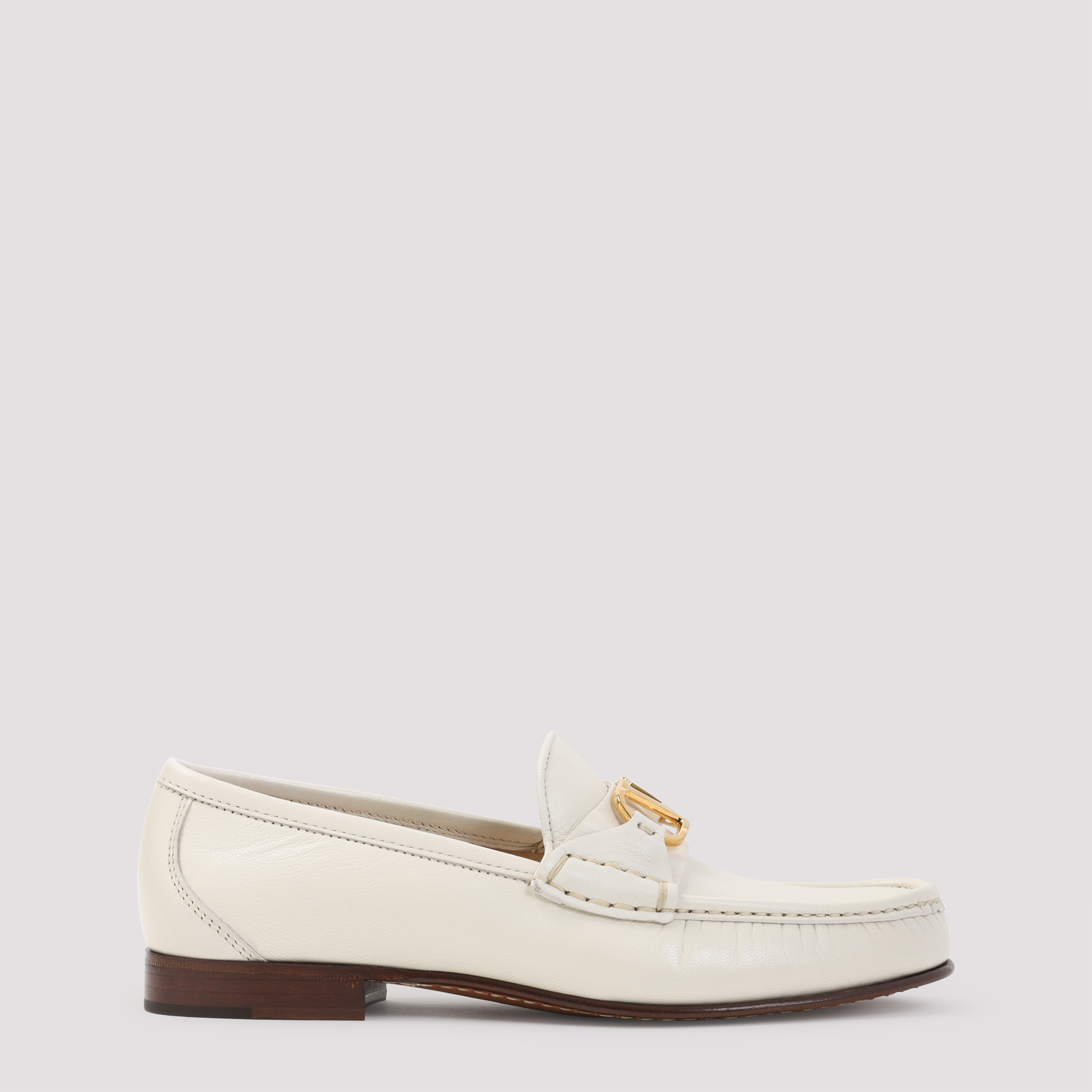 Ivory leather VLogo loafers 6W2S0LM0QCQ098 (Valentino Garavani / ローファー ) | Valentino Garavani (ヴァレンティノ)(5)