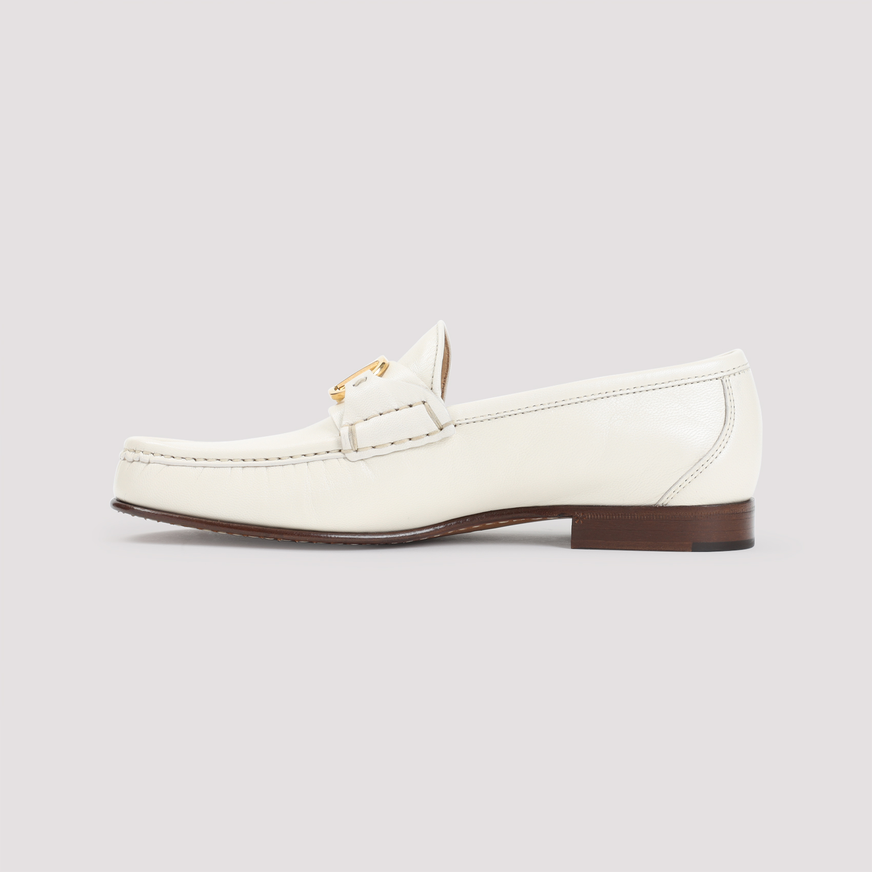 Ivory leather VLogo loafers 6W2S0LM0QCQ098 (Valentino Garavani / ローファー ) | Valentino Garavani (ヴァレンティノ)(2)