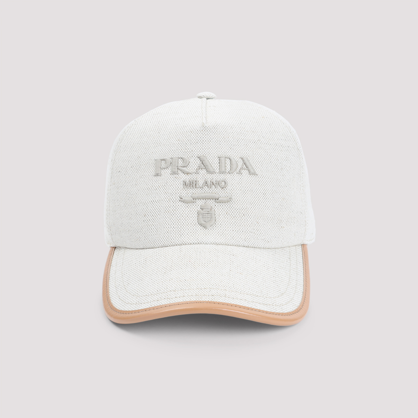 Melange sand cotton blend baseball cap 2HC179ZPXF0018 (Prada / 帽子 ) | Prada (プラダ)(1)