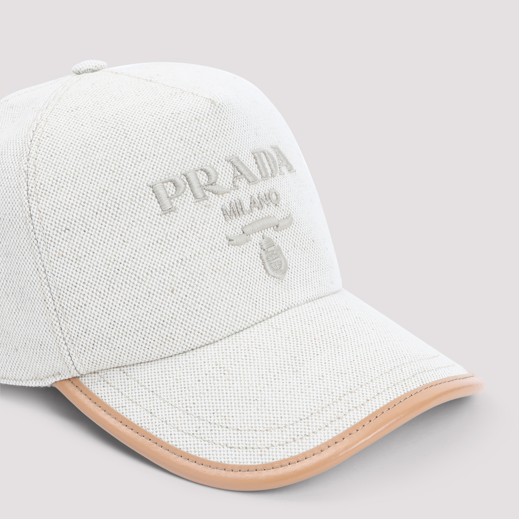Melange sand cotton blend baseball cap 2HC179ZPXF0018 (Prada / 帽子 ) | Prada (プラダ)(3)