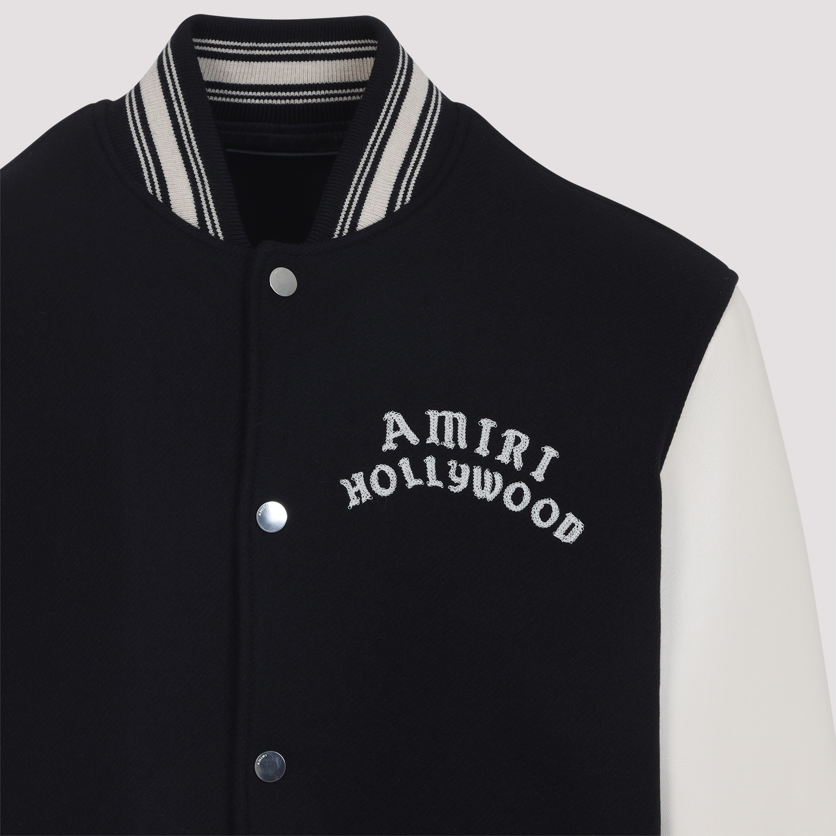 Black wool blend bomber jacket AMOUBB1066BLACK (AMIRI / カジュアルジャケット ) | AMIRI (アミリ)(4)