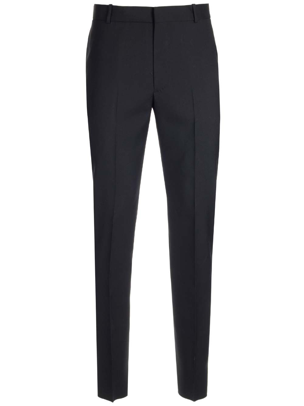 Black tailored cigarette trousers 630842QUU821000 (Alexander McQUEEN / パンツ ) | Alexander McQUEEN (アレキサンダー・マックイーン)