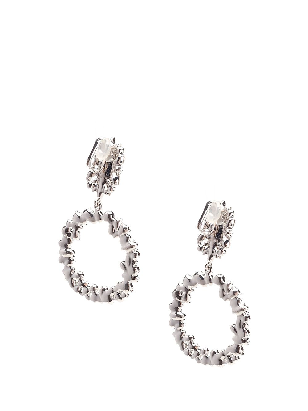 hoop earrings AW24611SLSILVER (self-portrait / ピアス・イヤリング ) | self-portrait (セルフ・ポートレイト)(1)