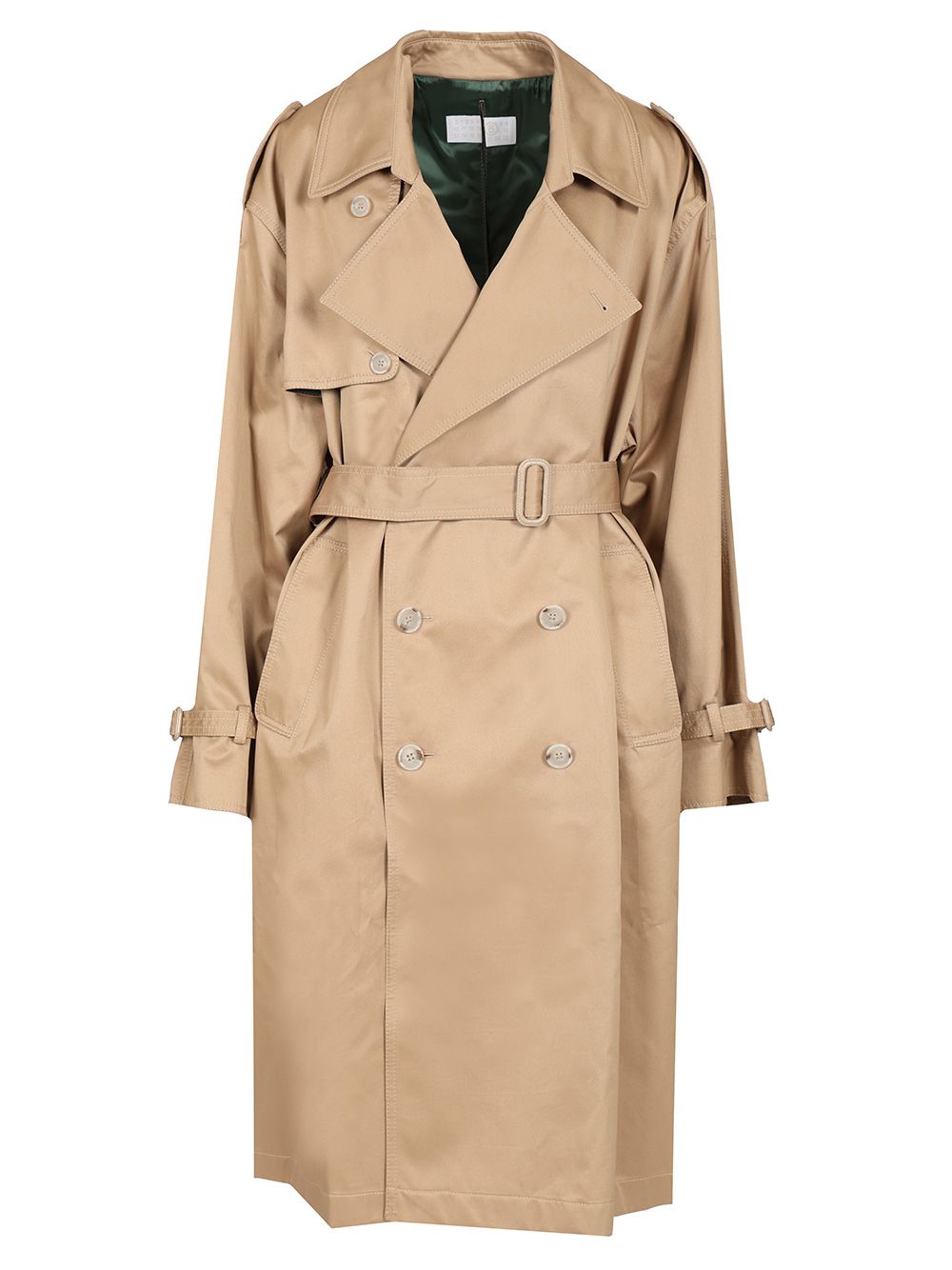 Cotton twill trench coat S52AH0080M35368115 (MM6 Maison Margiela / コート ) | MM6 Maison Margiela (エムエムシックス)
