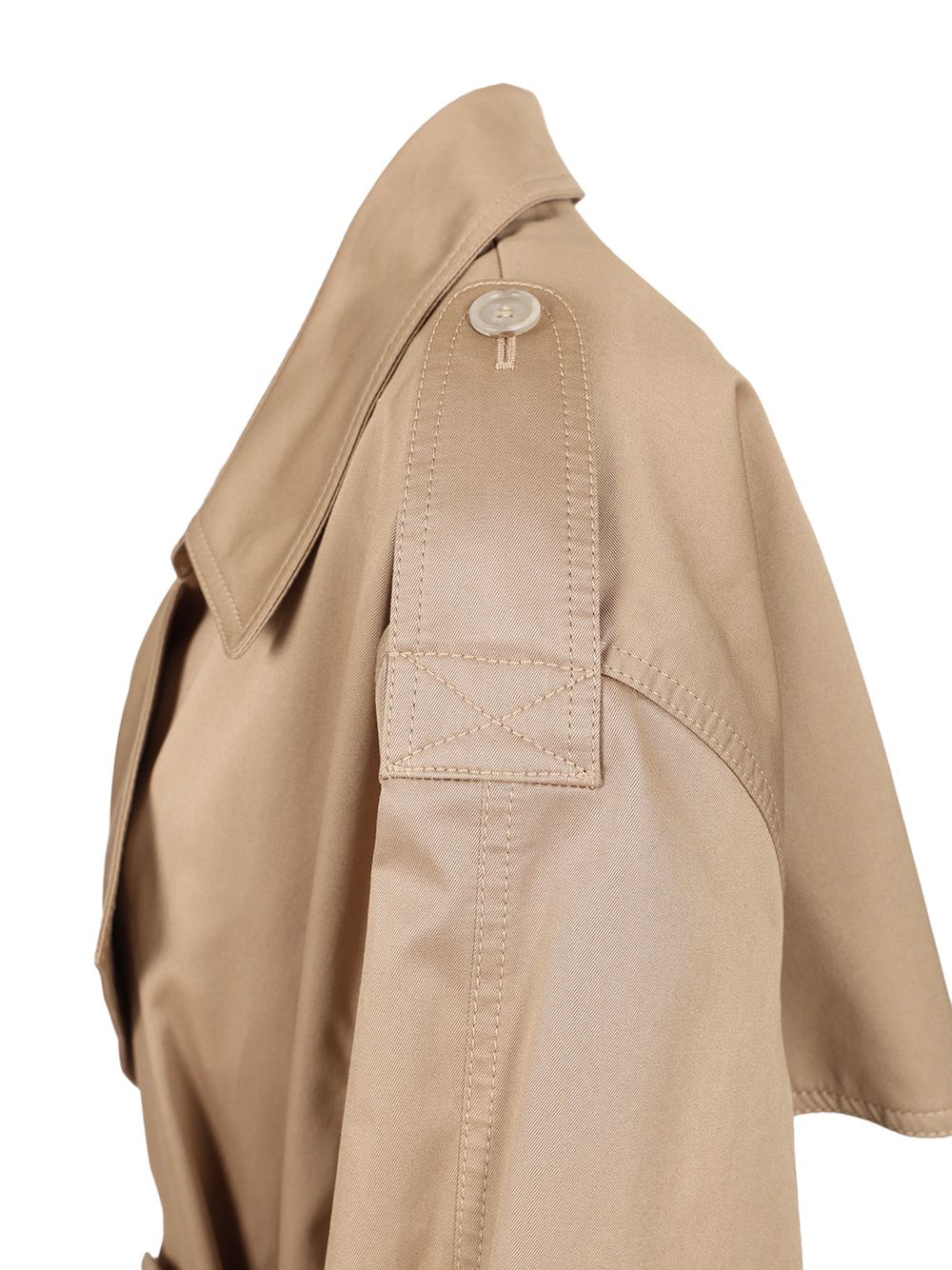 Cotton twill trench coat S52AH0080M35368115 (MM6 Maison Margiela / コート ) | MM6 Maison Margiela (エムエムシックス)(5)