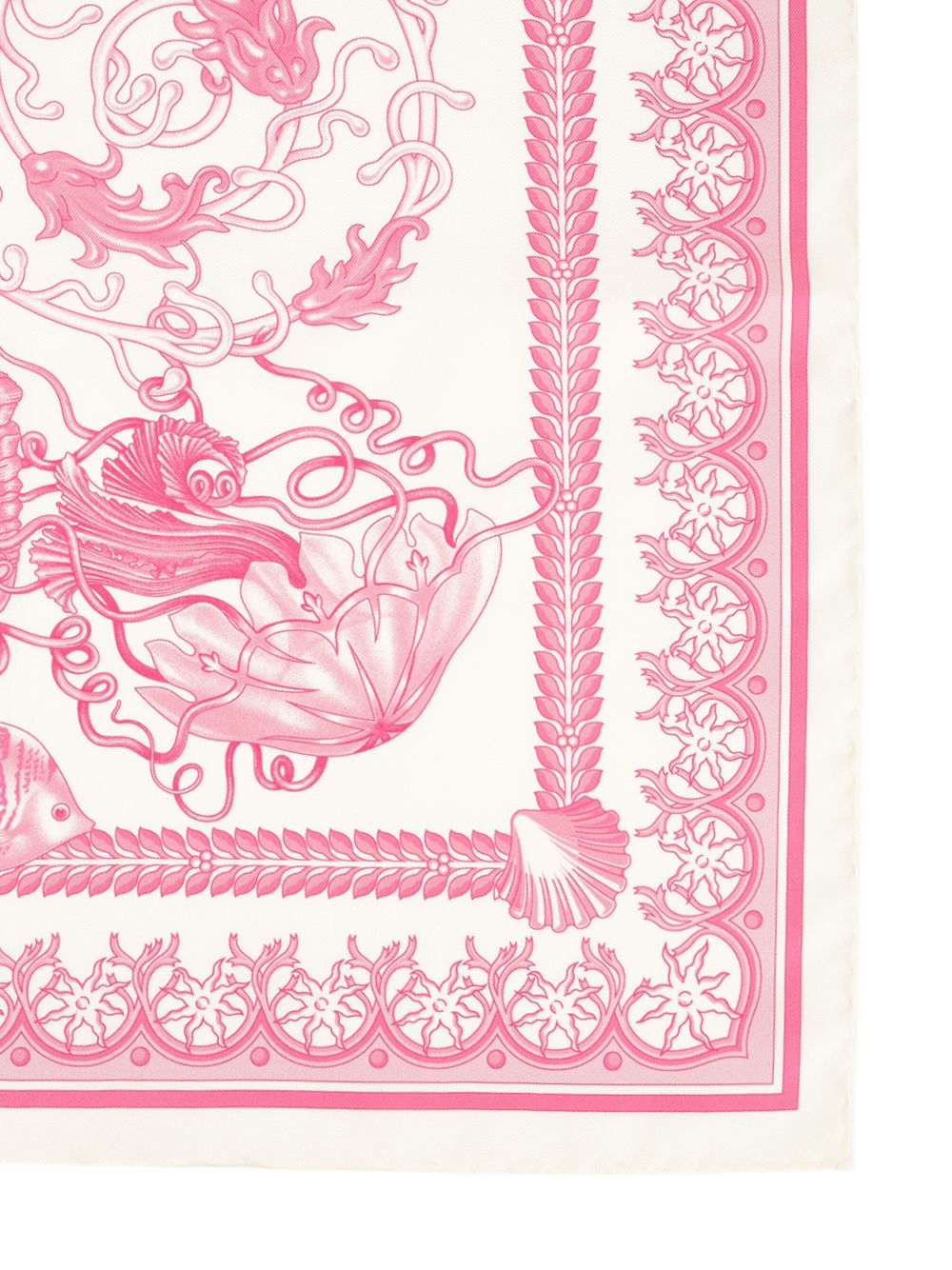 FOULARD 90X90 BIO ILK TWILL UNDERWATER BAROCCO BICOLOUR 10016001A155425K660 (VERSACE / スカーフ・マフラー ) | VERSACE (ヴェルサーチェ)(1)