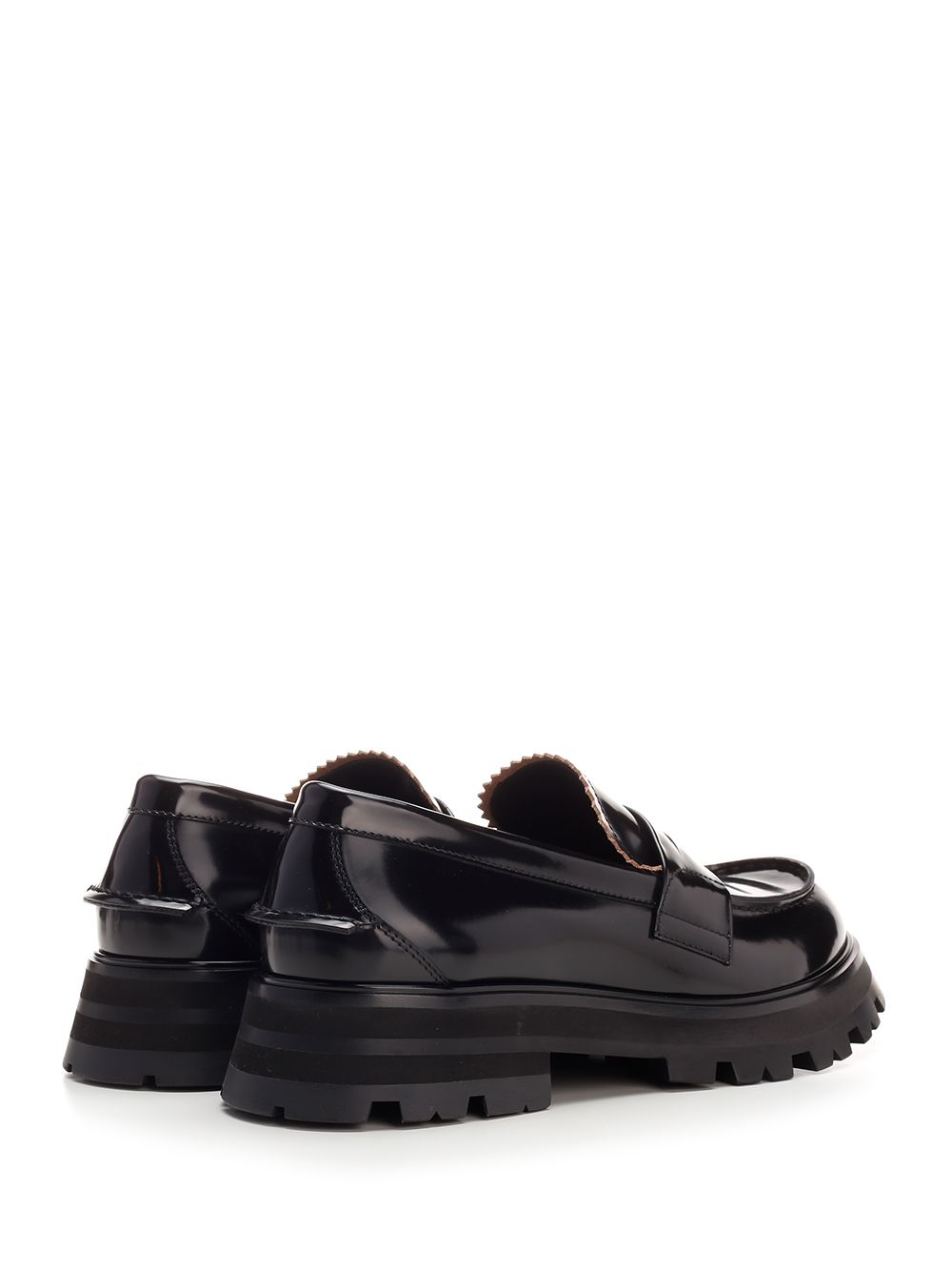 Black penny loafer 683571WHZ851081 (Alexander McQUEEN / ローファー ) | Alexander McQUEEN (アレキサンダー・マックイーン)(2)
