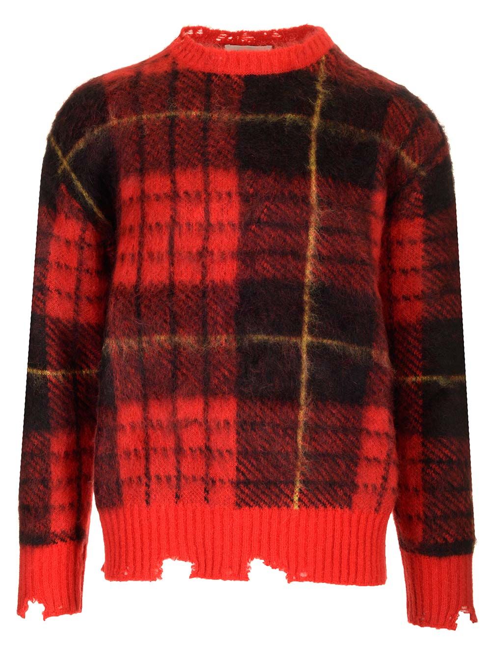 Oversized tartan jumper 8072926130 (Alexander McQUEEN / ニット・セーター・カーディガン ) | Alexander McQUEEN (アレキサンダー・マックイーン)