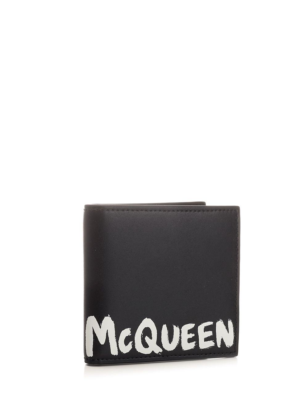 Black wallet with graffiti 6021371AAMJ1070 (Alexander McQUEEN / 財布・カードケース ) | Alexander McQUEEN (アレキサンダー・マックイーン)(1)
