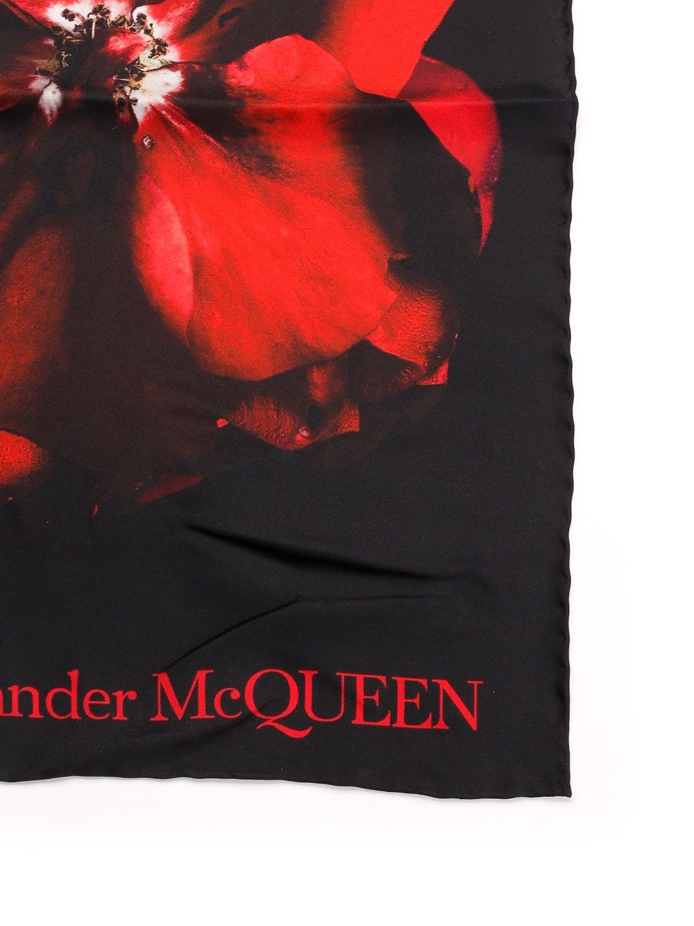 Printed silk scarf 7902793001Q1074 (Alexander McQUEEN / スカーフ・マフラー ) | Alexander McQUEEN (アレキサンダー・マックイーン)(1)