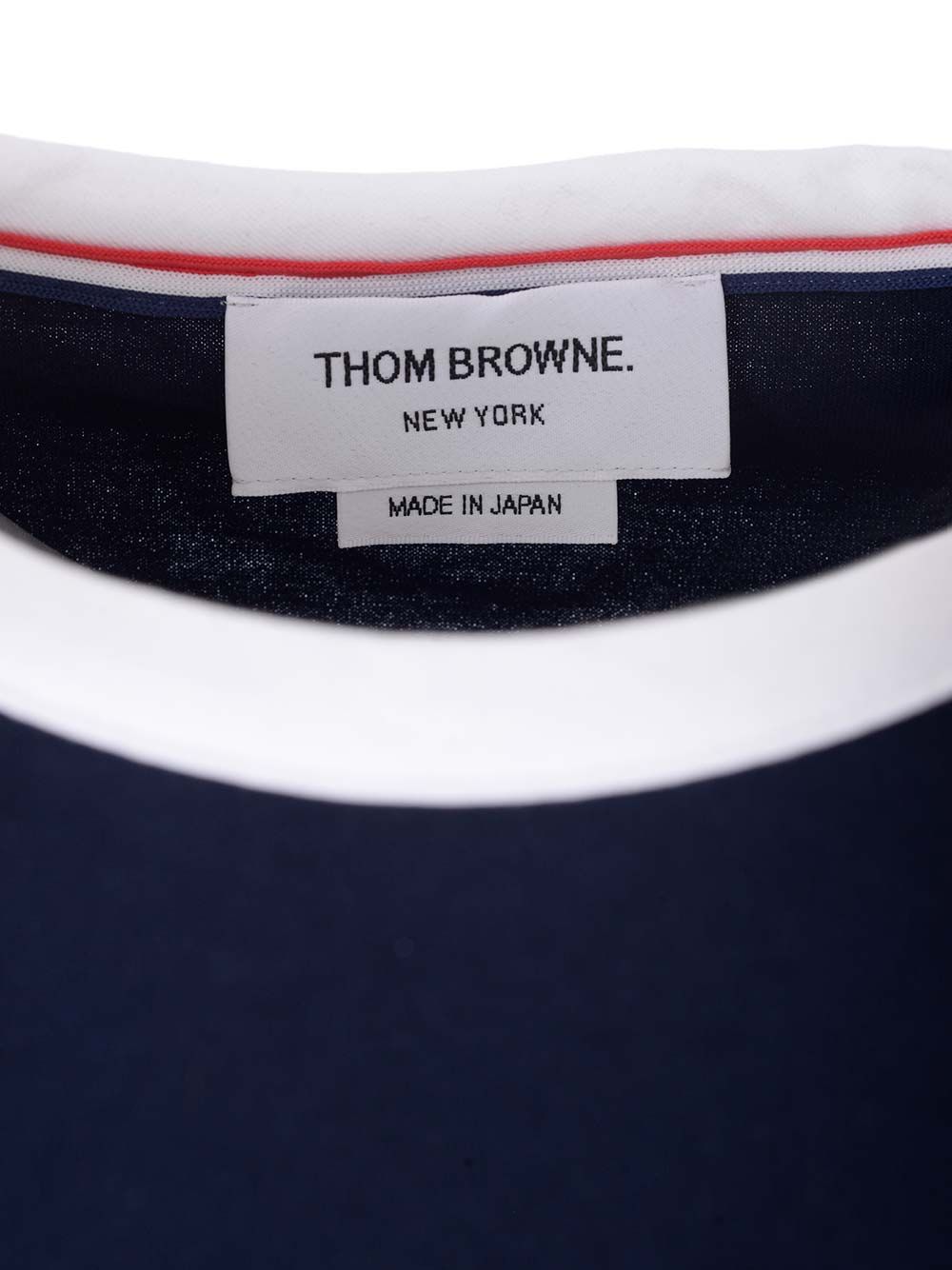 Asymmetric hem t-shirt FJS075A00042415 (Thom Browne / Tシャツ・カットソー ) | Thom Browne (トム・ブラウン)(3)