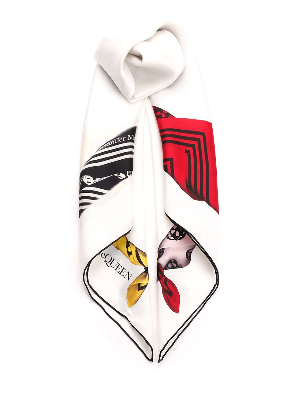 silk scarf 7380423001Q9088 (Alexander McQUEEN / スカーフ・マフラー ) | Alexander McQUEEN (アレキサンダー・マックイーン)