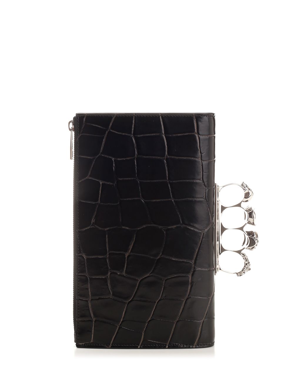 Black "Four-rings" pouch 7511851XM0Y1000 (Alexander McQUEEN / クラッチバッグ・ポーチ ) | Alexander McQUEEN (アレキサンダー・マックイーン)(2)