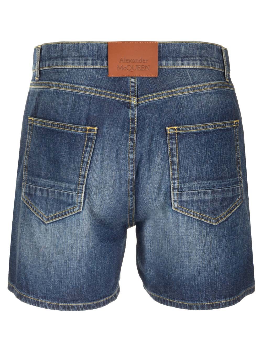 Denim shorts 781772QYAAX4211 (Alexander McQUEEN / ショートパンツ ) | Alexander McQUEEN (アレキサンダー・マックイーン)(1)