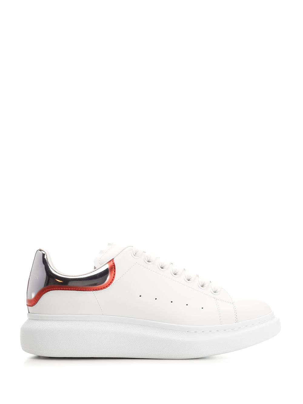 "Oversize" sneakers with holographic heel tab 750335WIDJN9174 (Alexander McQUEEN / スニーカー ) | Alexander McQUEEN (アレキサンダー・マックイーン)