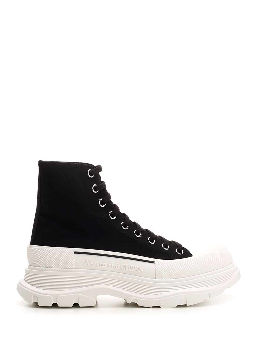 Black "Tread Slick" high-top sneakers 705659W4MV21070 (Alexander McQUEEN / スニーカー ) | Alexander McQUEEN (アレキサンダー・マックイーン)