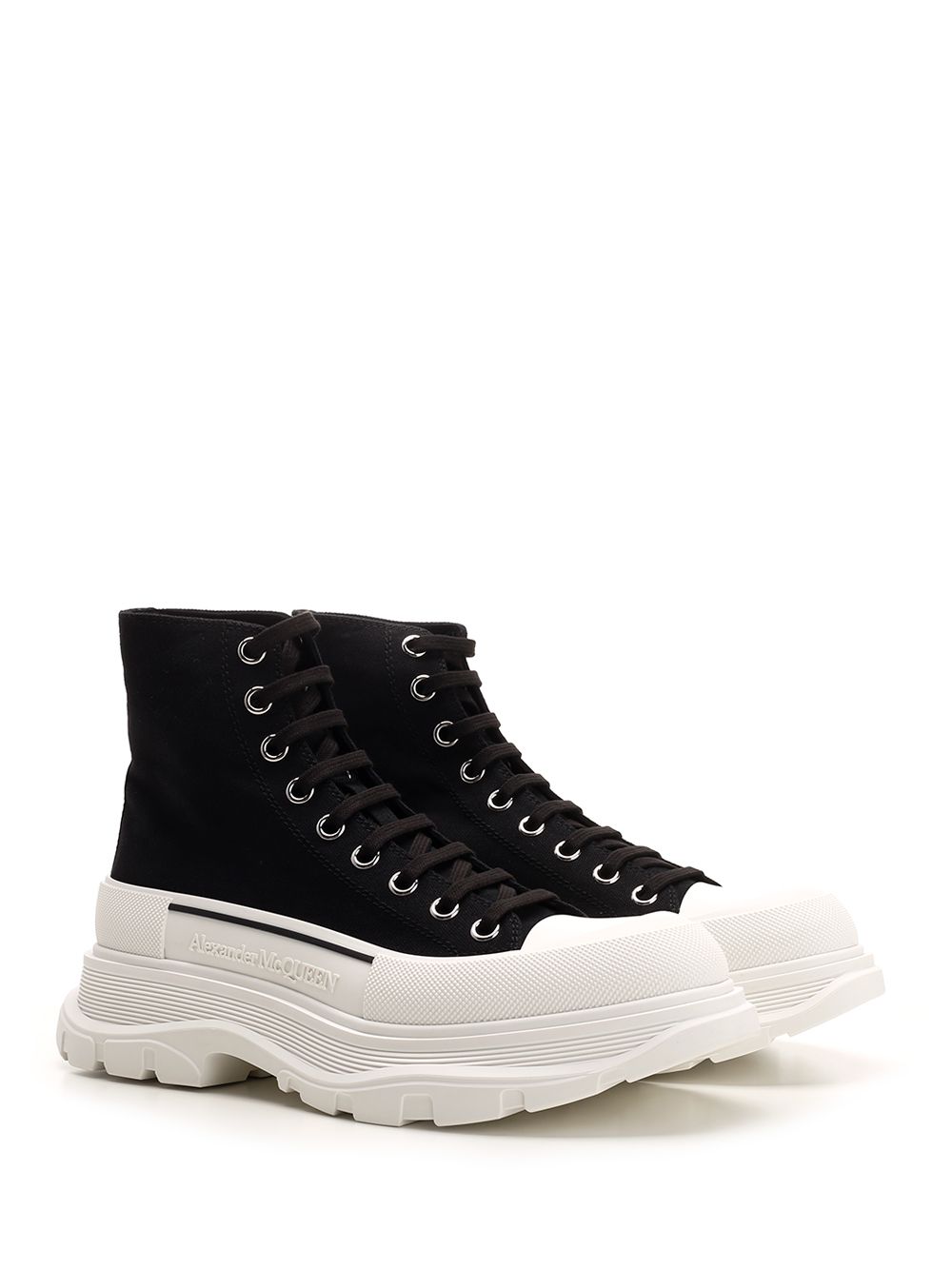 Black "Tread Slick" high-top sneakers 705659W4MV21070 (Alexander McQUEEN / スニーカー ) | Alexander McQUEEN (アレキサンダー・マックイーン)(1)