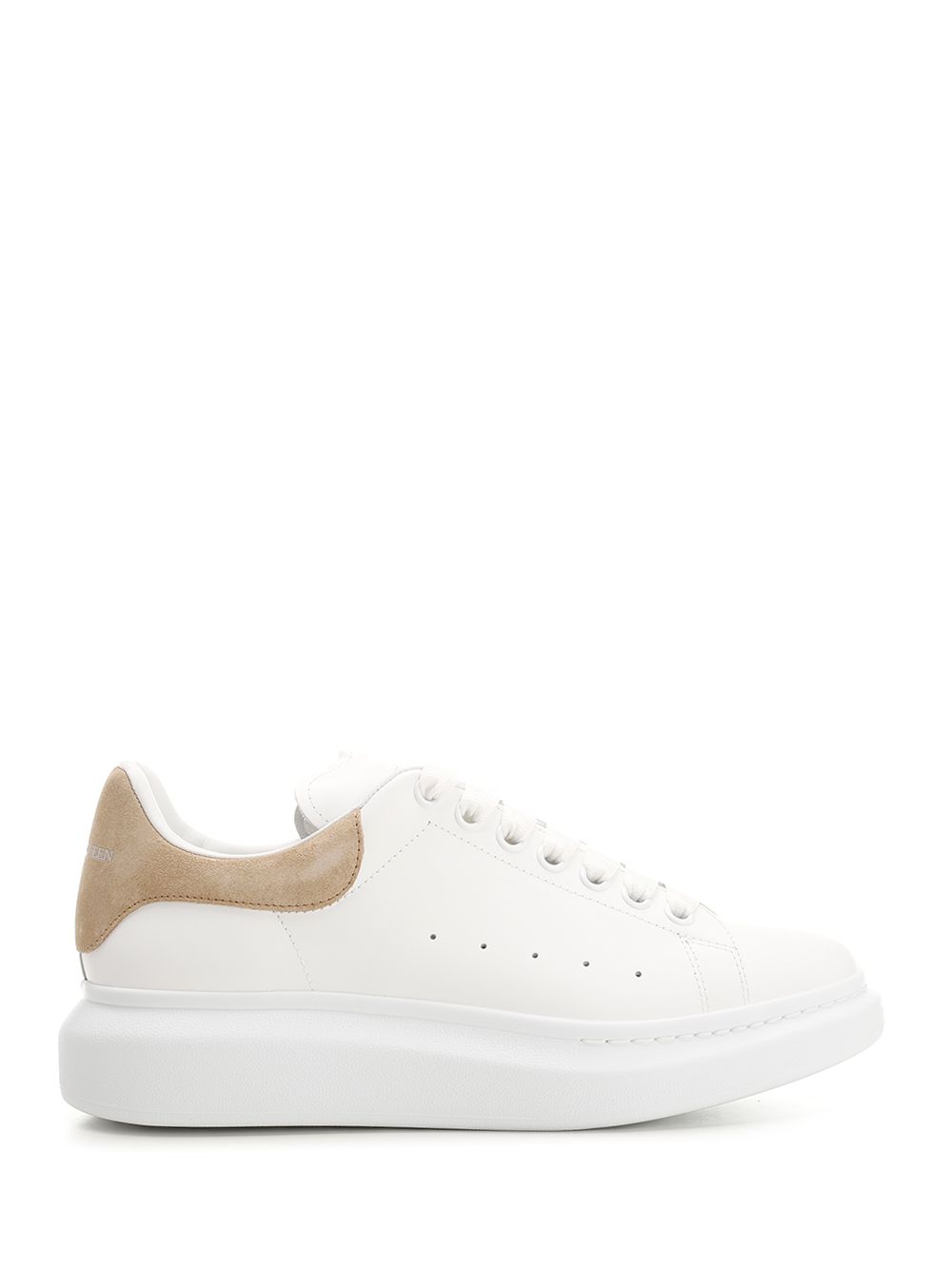 Oversized sneakers with beige heel 727388WIBN29026 (Alexander McQUEEN / スニーカー ) | Alexander McQUEEN (アレキサンダー・マックイーン)