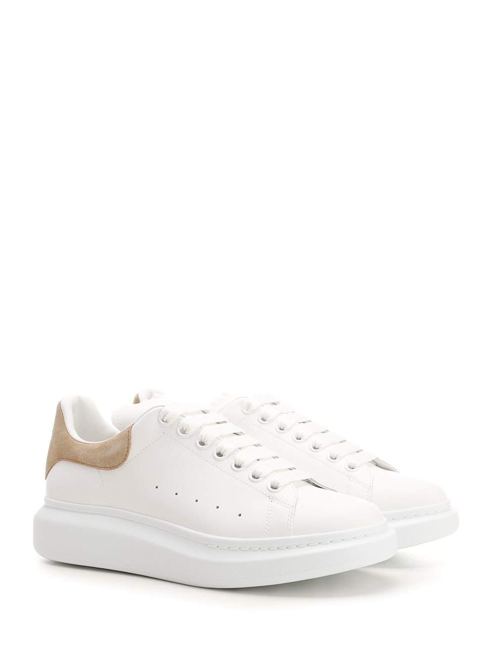 Oversized sneakers with beige heel 727388WIBN29026 (Alexander McQUEEN / スニーカー ) | Alexander McQUEEN (アレキサンダー・マックイーン)(1)
