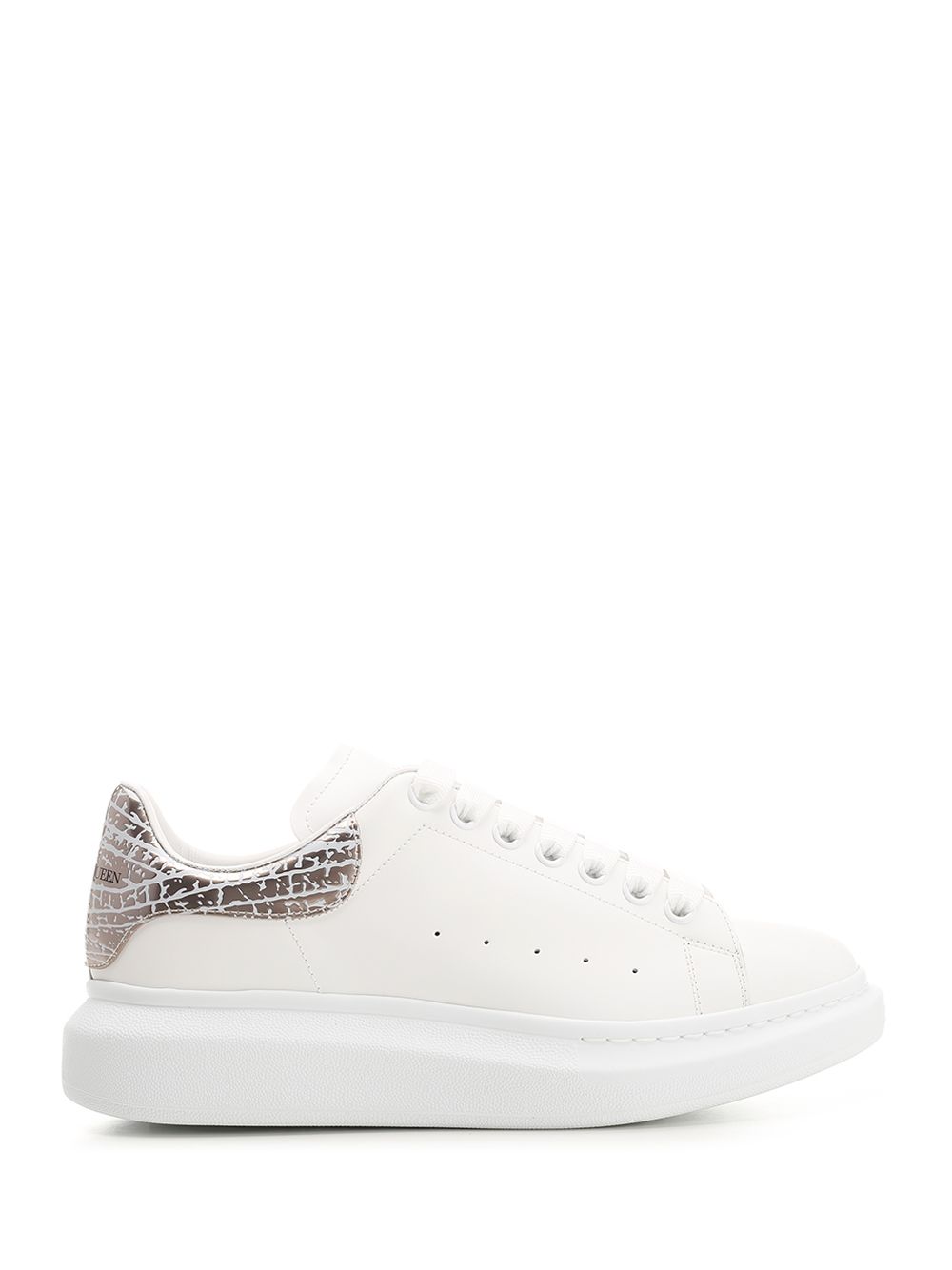 Oversized sneakers with silver heel 777220WIE9I9071 (Alexander McQUEEN / スニーカー ) | Alexander McQUEEN (アレキサンダー・マックイーン)