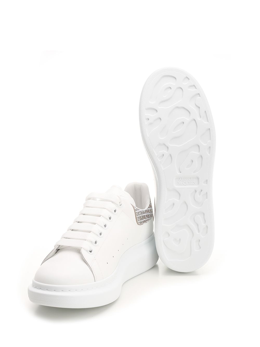 Oversized sneakers with silver heel 777220WIE9I9071 (Alexander McQUEEN / スニーカー ) | Alexander McQUEEN (アレキサンダー・マックイーン)(4)