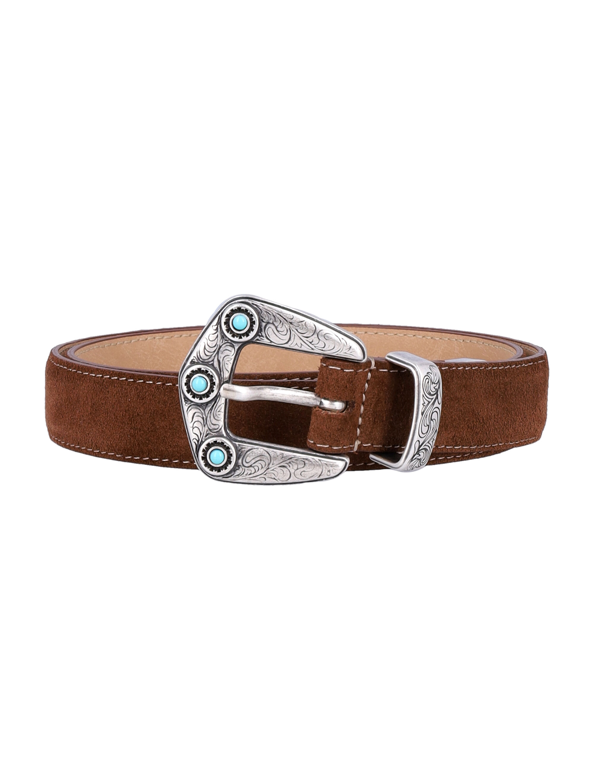 MANCINI 1979 Belts Brown 8709ALASKABRICIATO (MANCINI 1979 / ベルト・サスペンダー ) | MANCINI 1979 (マンチーニ1979)