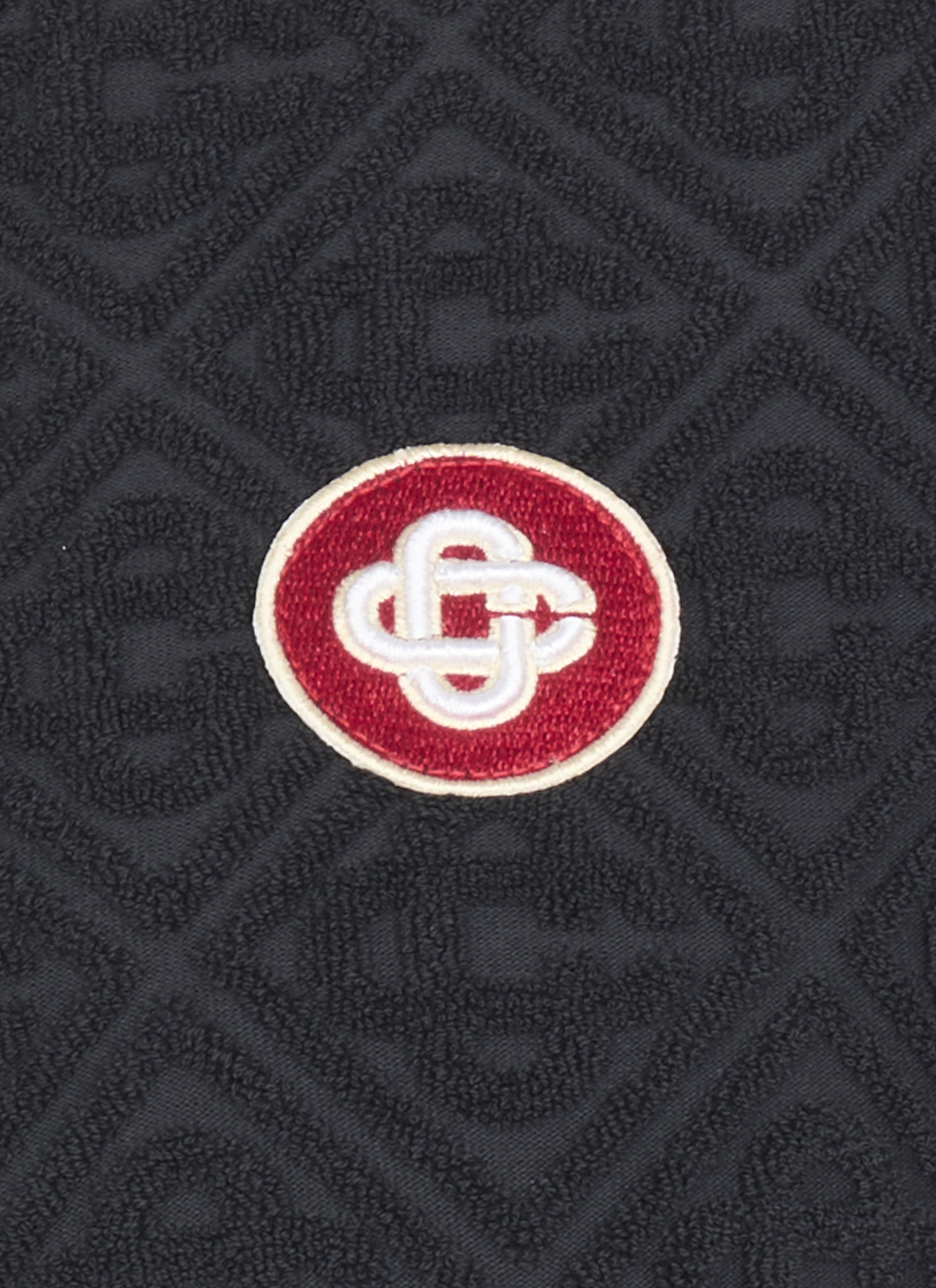 Casablanca T-shirts and Polos Black WPF25JTP37701MONOGRAMTOWELLING (Casablanca / ポロシャツ ) | Casablanca (カサブランカ)(3)