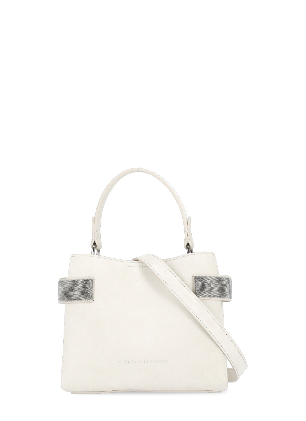 Brunello Cucinelli Bags.. Ivory MBDLD2499C8905 (Brunello Cucinelli / ハンドバッグ・ショルダーバッグ ) | Brunello Cucinelli (ブルネロ・クチネリ)