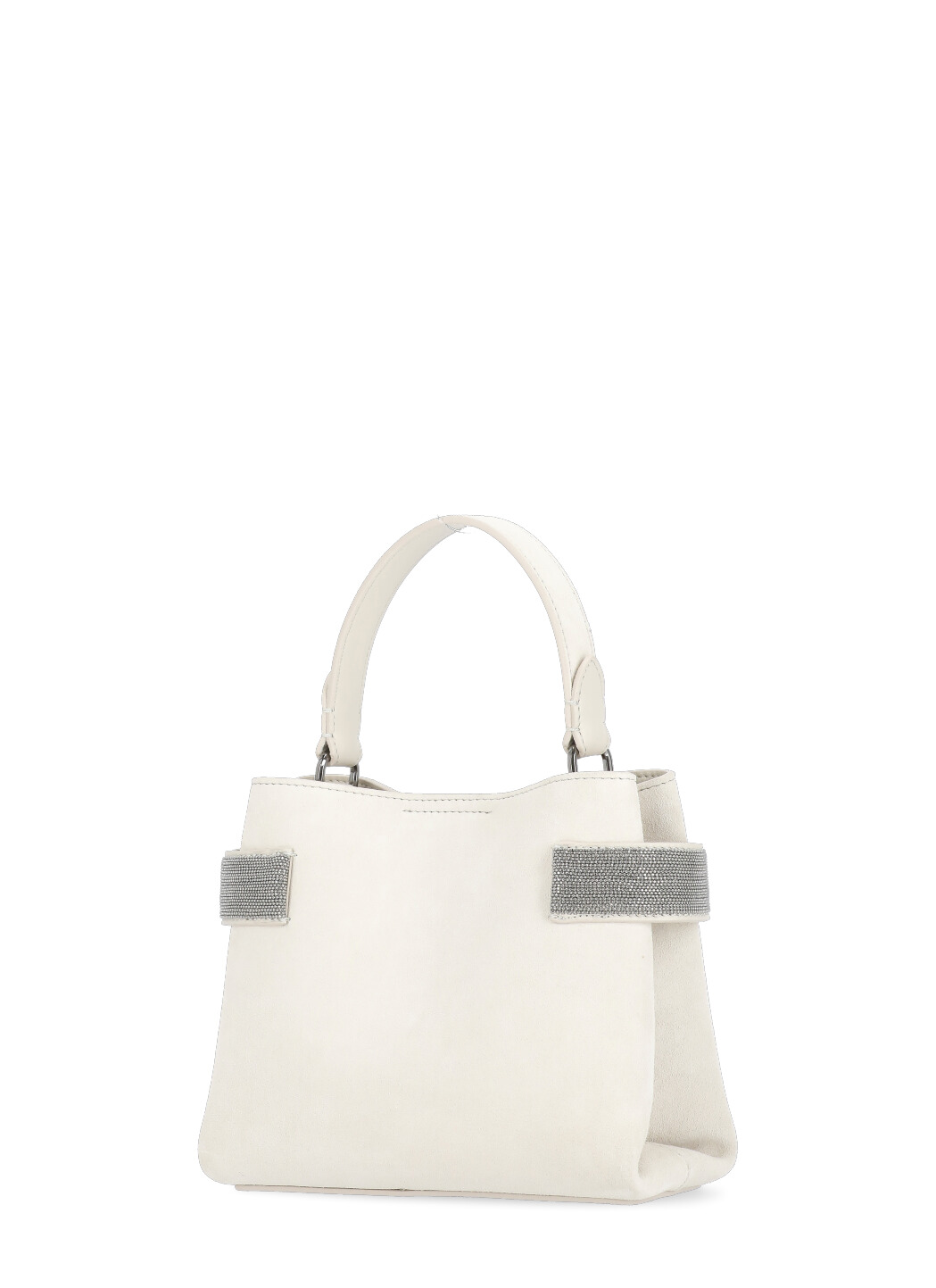 Brunello Cucinelli Bags.. Ivory MBDLD2499C8905 (Brunello Cucinelli / ハンドバッグ・ショルダーバッグ ) | Brunello Cucinelli (ブルネロ・クチネリ)(3)