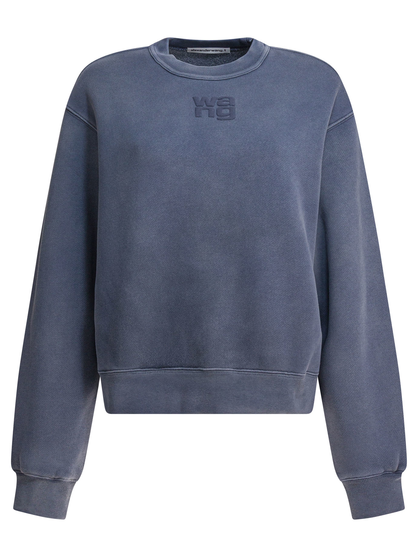 Cotton sweatshirt with logo 4CC3241518402D (alexanderwang / スウェット・フーディー ) | alexanderwang (アレキサンダーワン)
