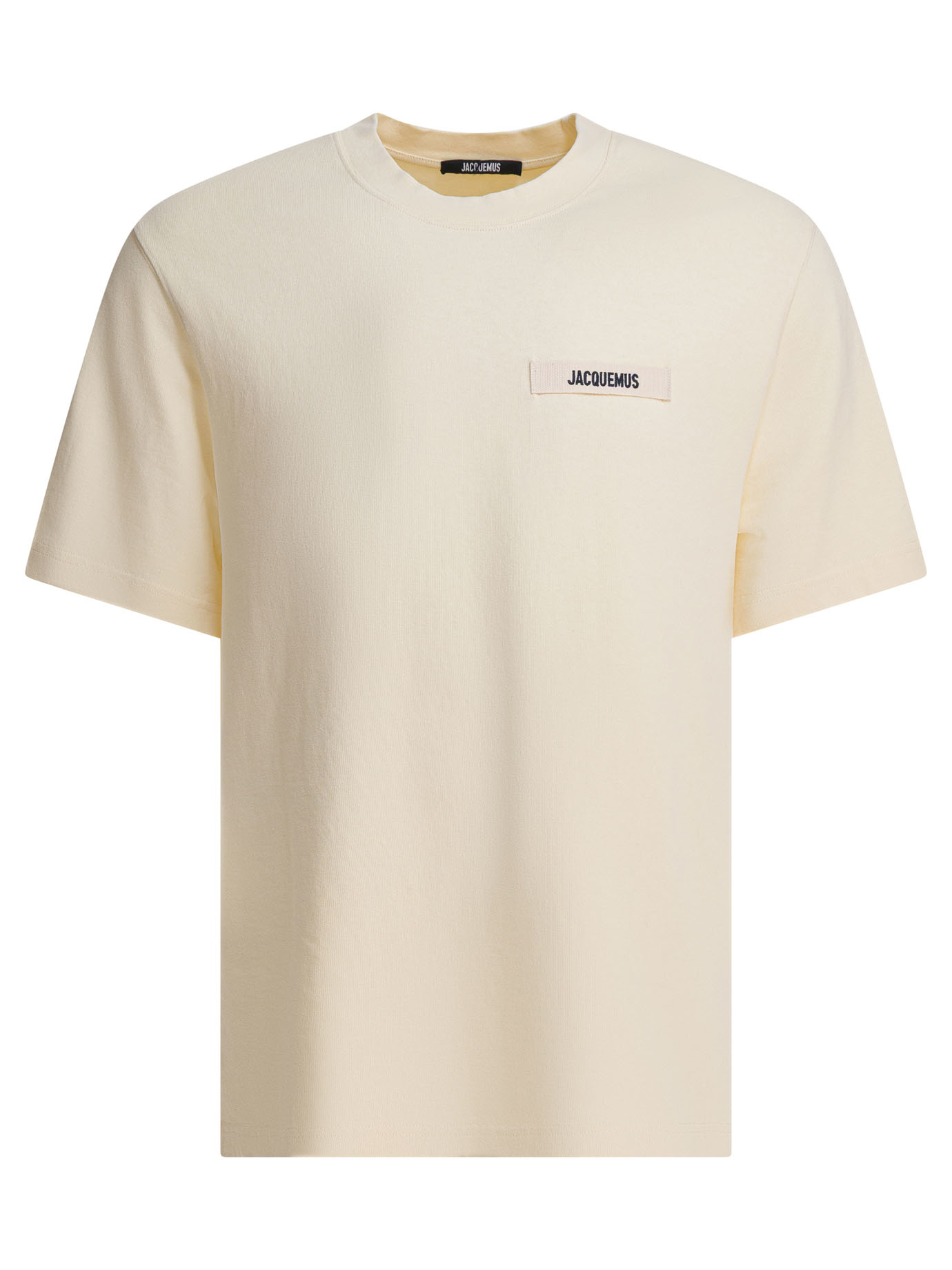T-shirt with Gros Grain logo 25HTSM00133AJ00226150 (JACQUEMUS / Tシャツ・カットソー ) | JACQUEMUS (ジャックムス)