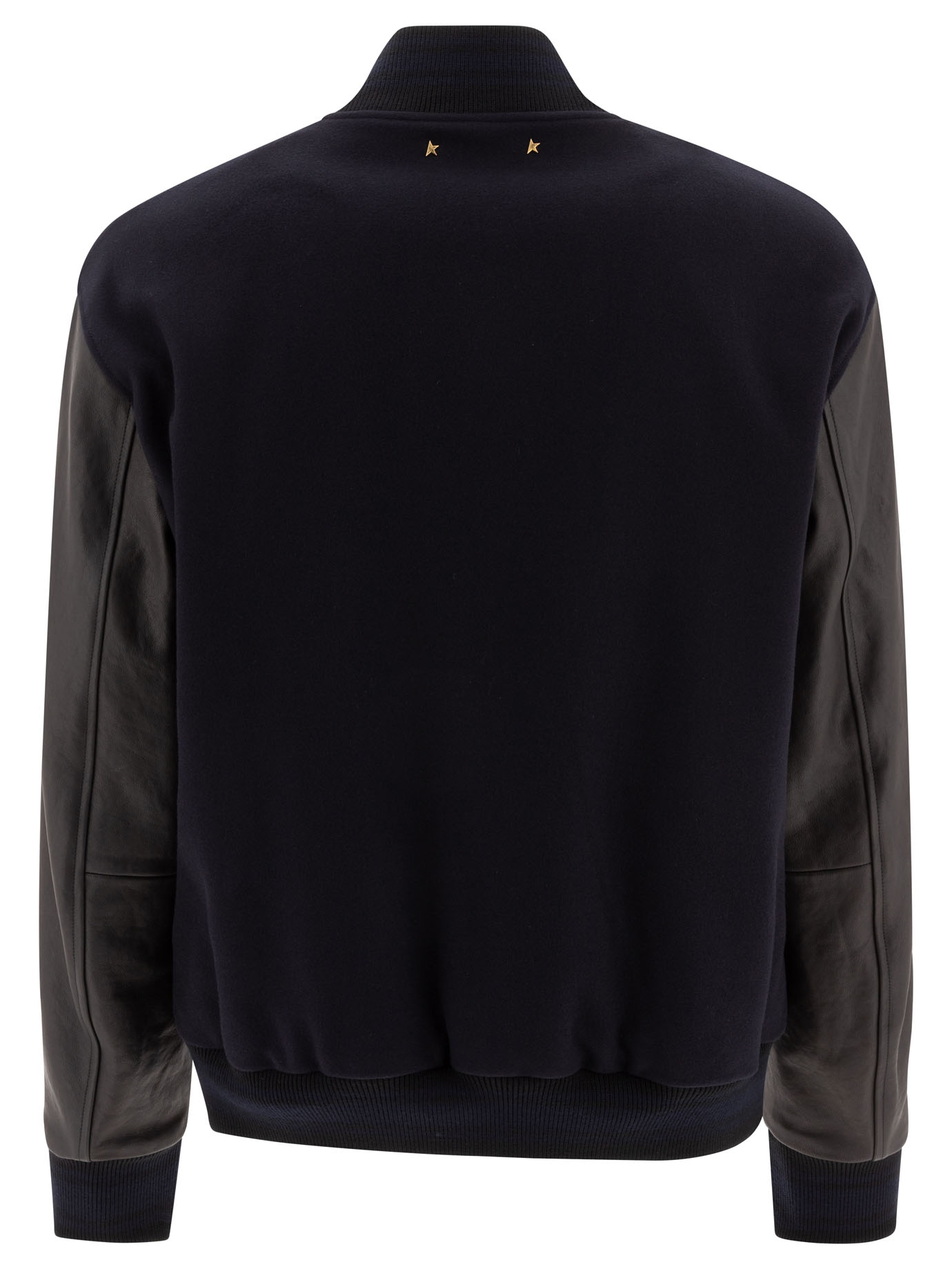 Wool and leather bomber jacket GMP00834P00061750654 (Golden Goose / レザー&ファージャケット・コート ) | Golden Goose (ゴールデングース)(1)