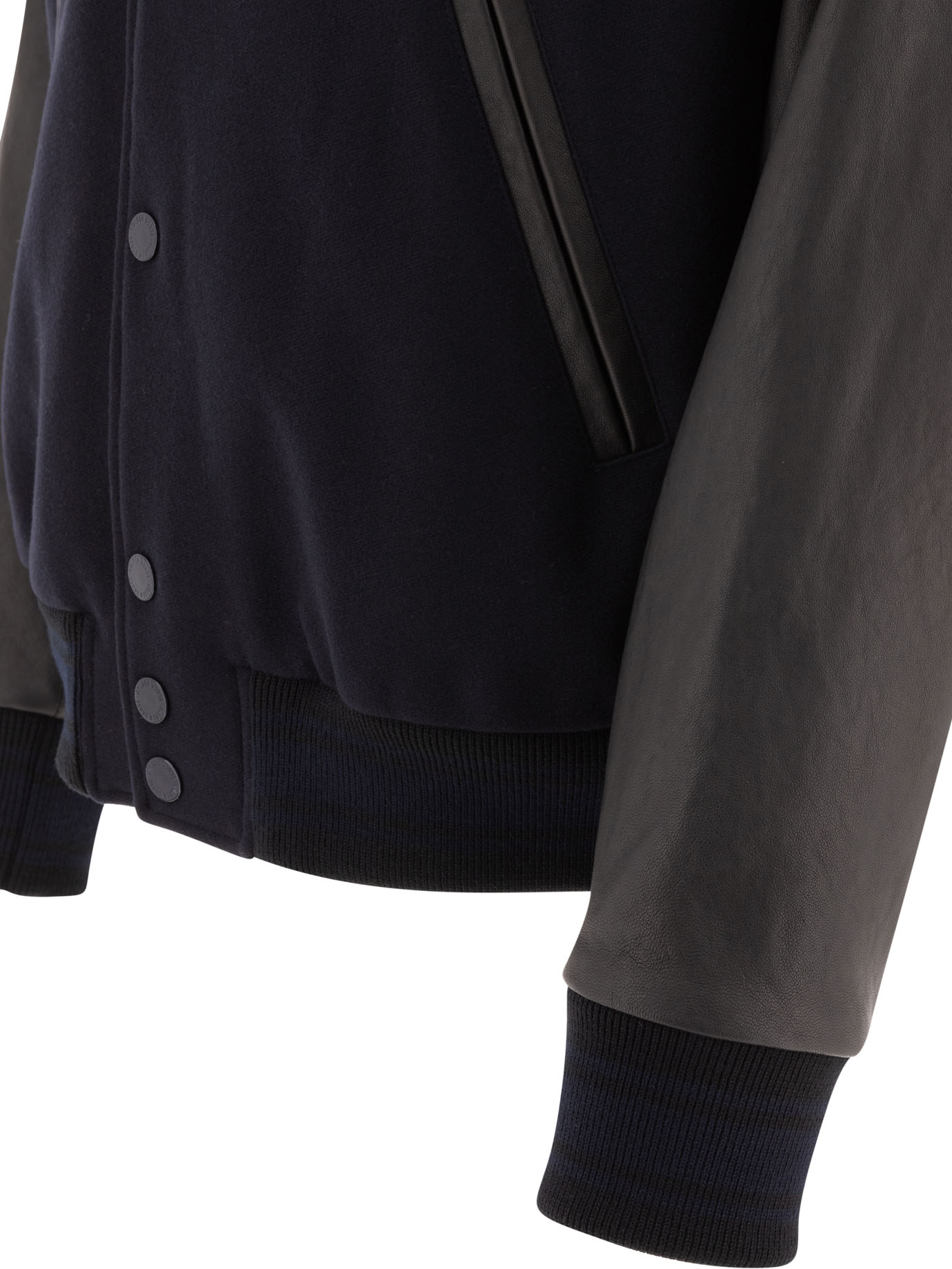 Wool and leather bomber jacket GMP00834P00061750654 (Golden Goose / レザー&ファージャケット・コート ) | Golden Goose (ゴールデングース)(3)