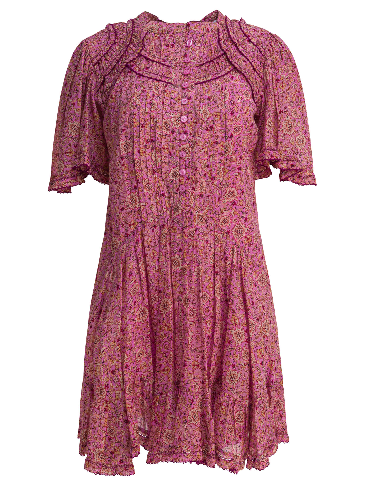 "Celyana" flared dress 25ARO0827FBC3J06E40PK (Isabel Marant Étoile / ワンピース・ドレス・オールインワン ) | Isabel Marant Étoile (イザベル マラン エトワール)