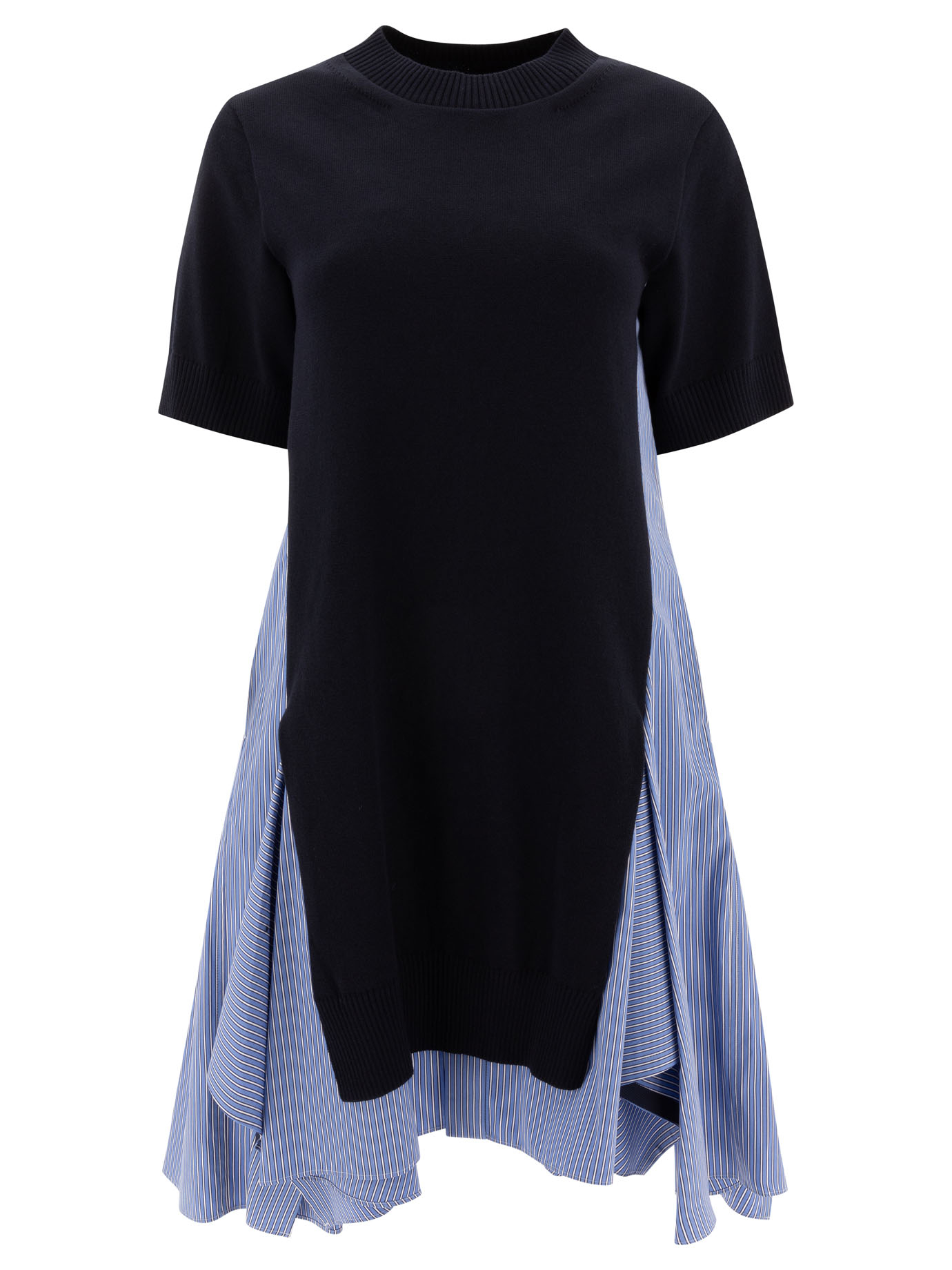 Cotton and knit dress 2507764239 (sacai / ワンピース・ドレス・オールインワン ) | sacai (サカイ)