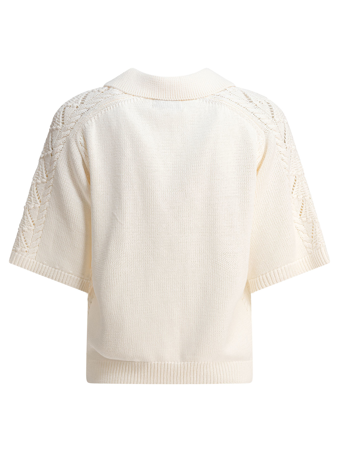 Polo shirts KINAIVORY (LOULOU STUDIO / ポロシャツ ) | LOULOU STUDIO (ルルスタジオ)(1)