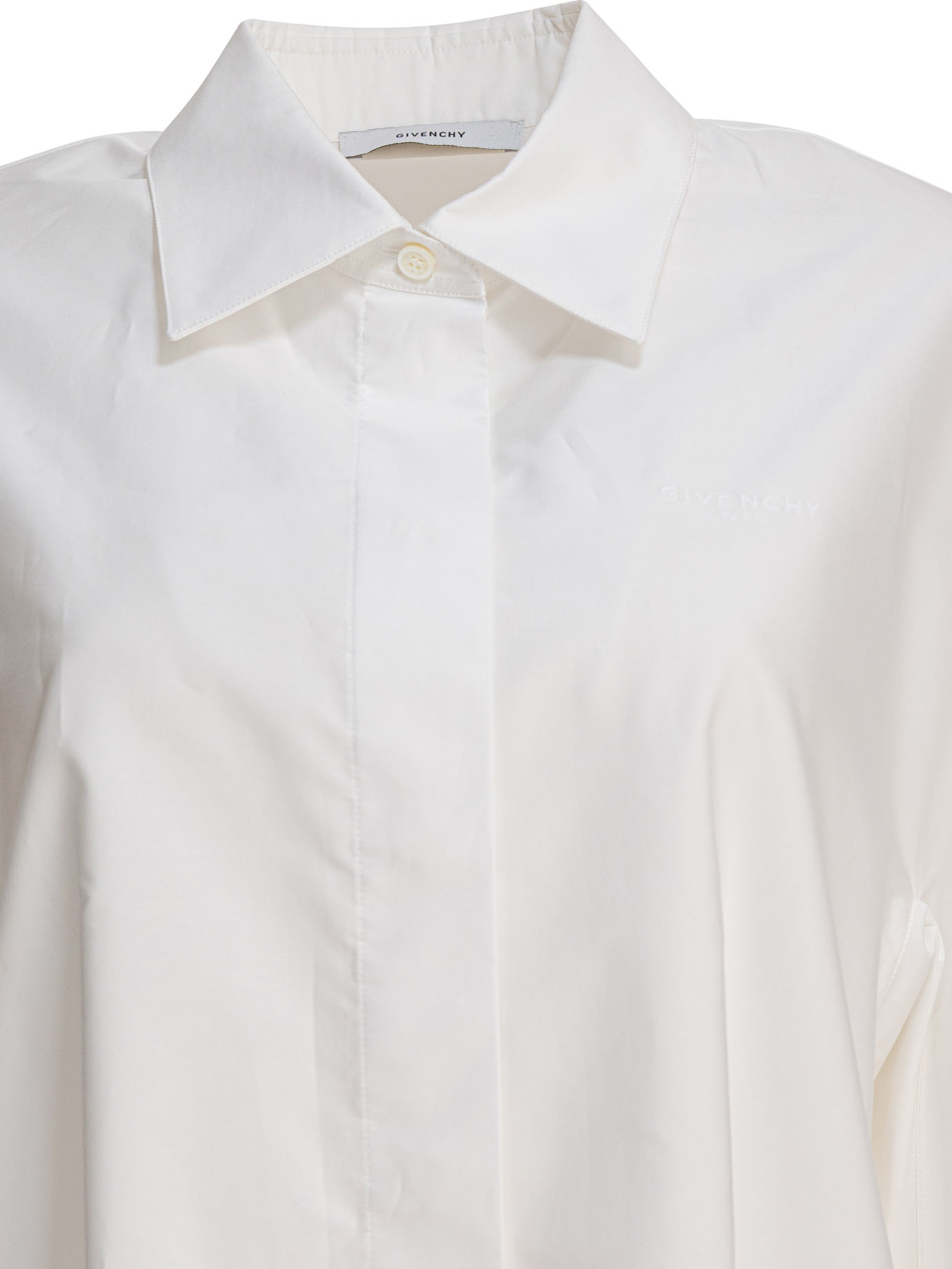 Poplin shirt with embroidery GIVENCHY BW61ET1634100 (GIVENCHY / シャツ・ブラウス ) | GIVENCHY (ジバンシィ)(2)
