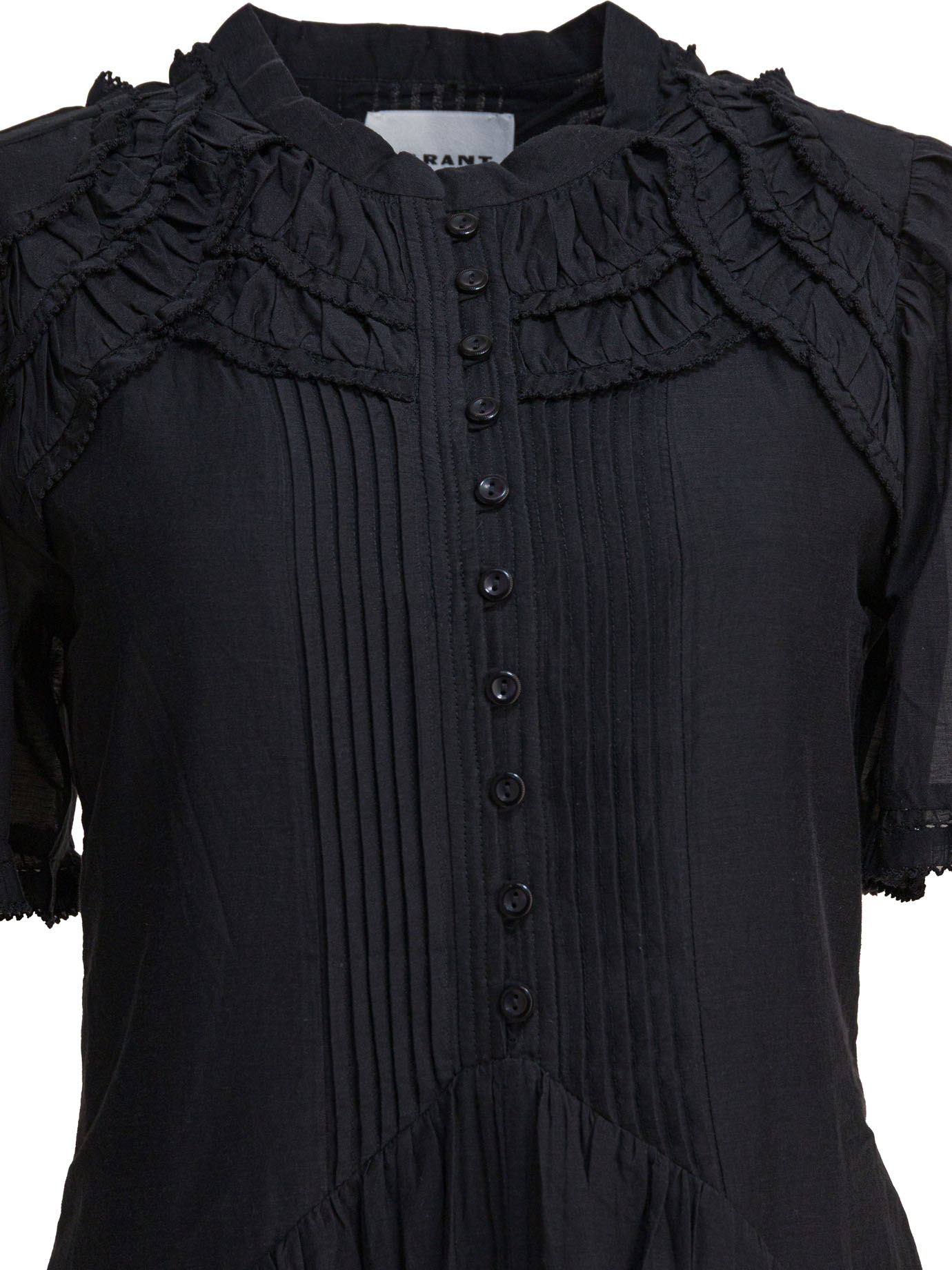 "Celyana" flared dress 25ARO0827FAB3J04E01BK (Isabel Marant Étoile / ワンピース・ドレス・オールインワン ) | Isabel Marant Étoile (イザベル マラン エトワール)(2)