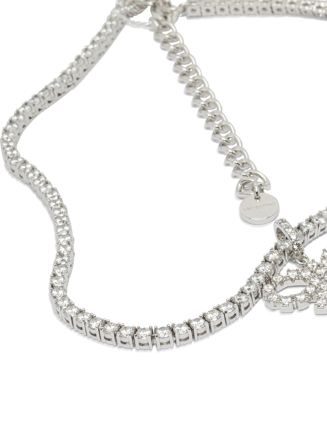 Jewels PF25621NSLSILVER (self-portrait / ネックレス ) | self-portrait (セルフ・ポートレイト)(1)