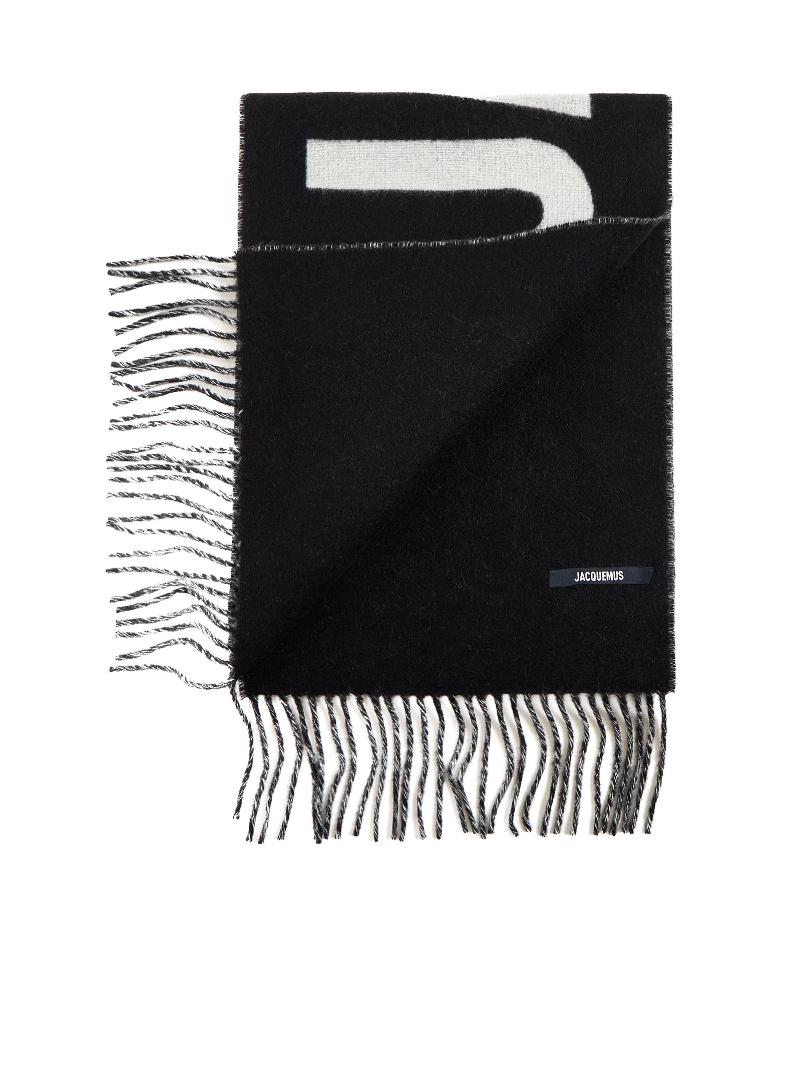 JACQUEMUS Scarfs Black ACU00435AOT4001990 (JACQUEMUS / スカーフ・マフラー ) | JACQUEMUS (ジャックムス)(1)