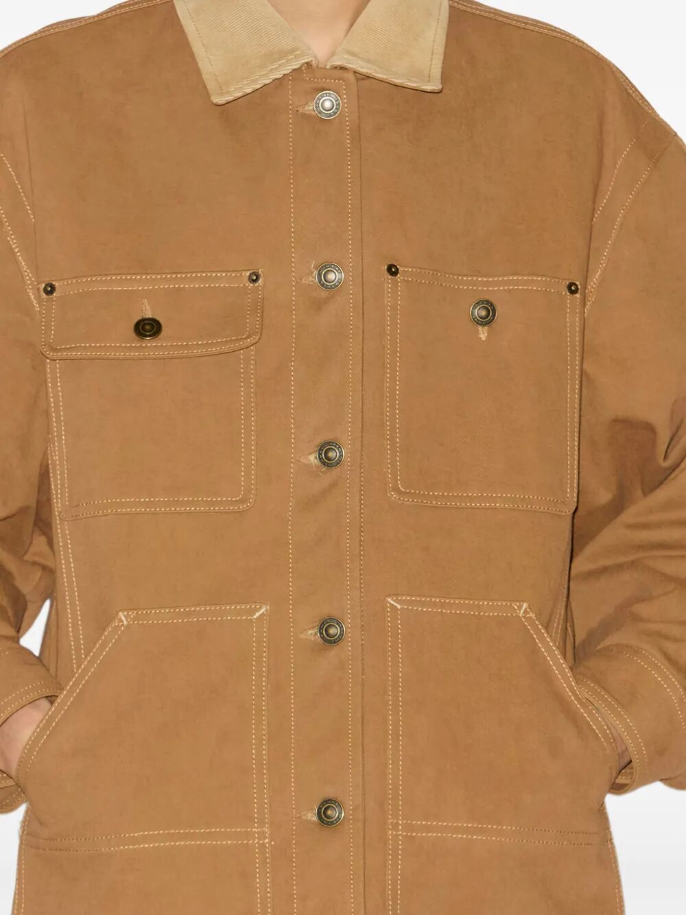 NINON COTTON WORKWEAR JACKET VE0540FAC3GO2I50CO (Isabel Marant / カジュアルジャケット ) | Isabel Marant (イザベル マラン)(3)