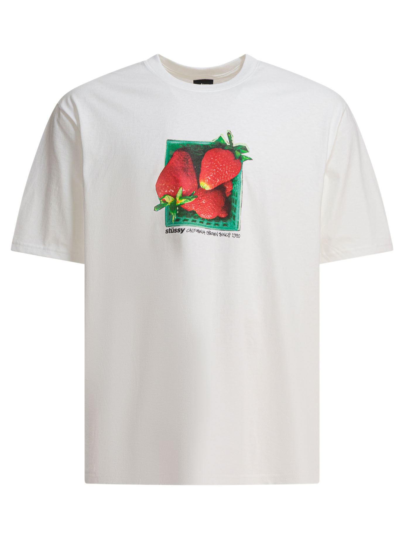 T-shirt with print 19051081201WHITE (Stussy / Tシャツ・カットソー ) | Stussy (ステューシー)