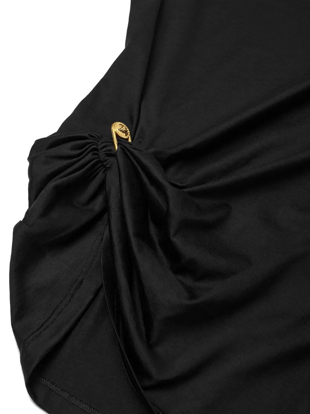 SAFETY PIN DRAPED T-SHIRT 10204611A148181B000 (VERSACE / Tシャツ・カットソー ) | VERSACE (ヴェルサーチェ)(3)