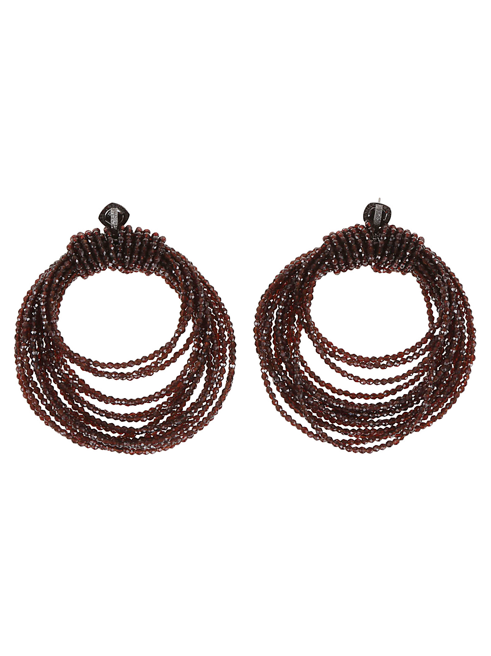 ERRINGS MORW9LV86CMORO (Brunello Cucinelli / ピアス・イヤリング ) | Brunello Cucinelli (ブルネロ・クチネリ)