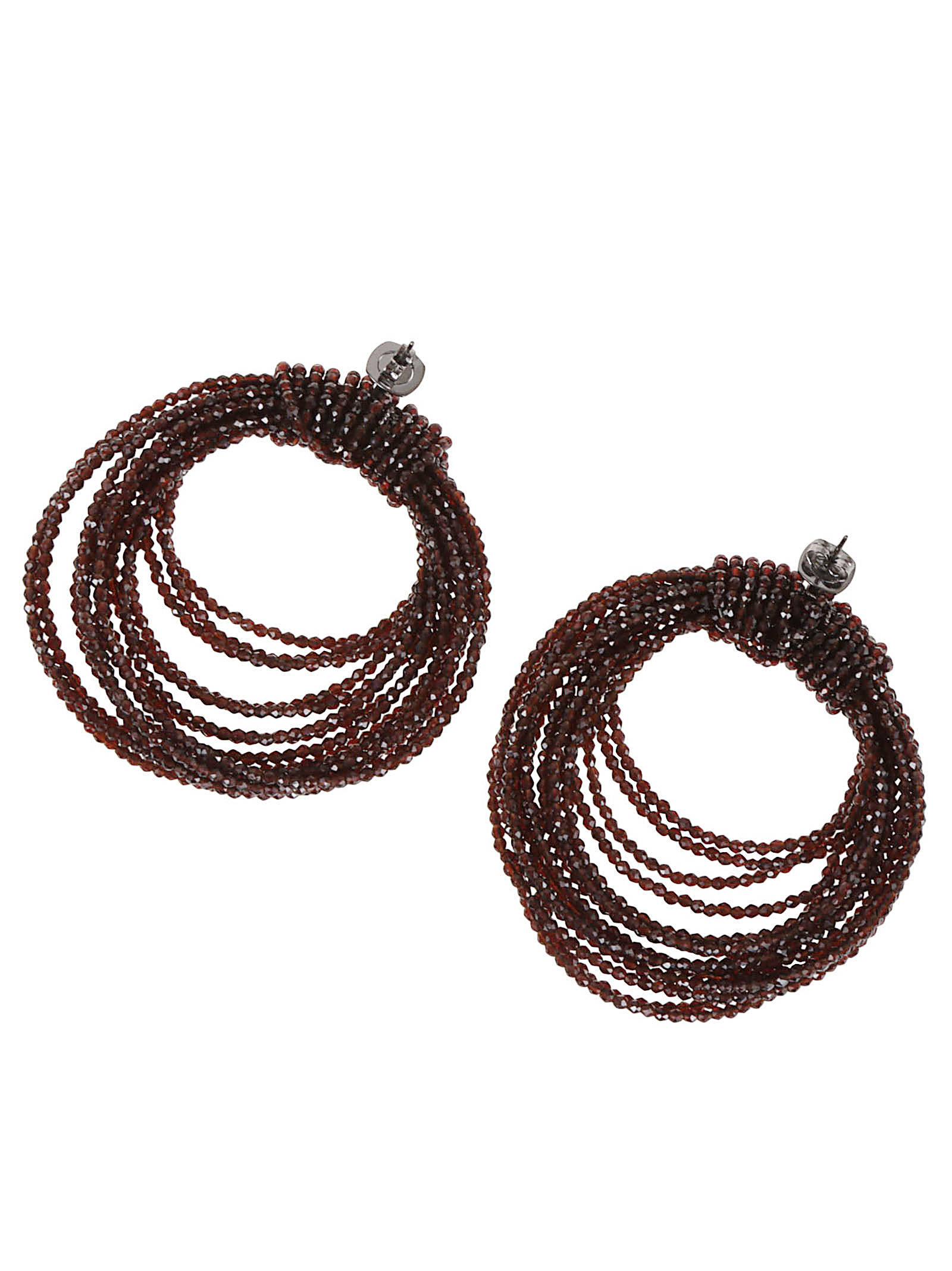 ERRINGS MORW9LV86CMORO (Brunello Cucinelli / ピアス・イヤリング ) | Brunello Cucinelli (ブルネロ・クチネリ)(1)