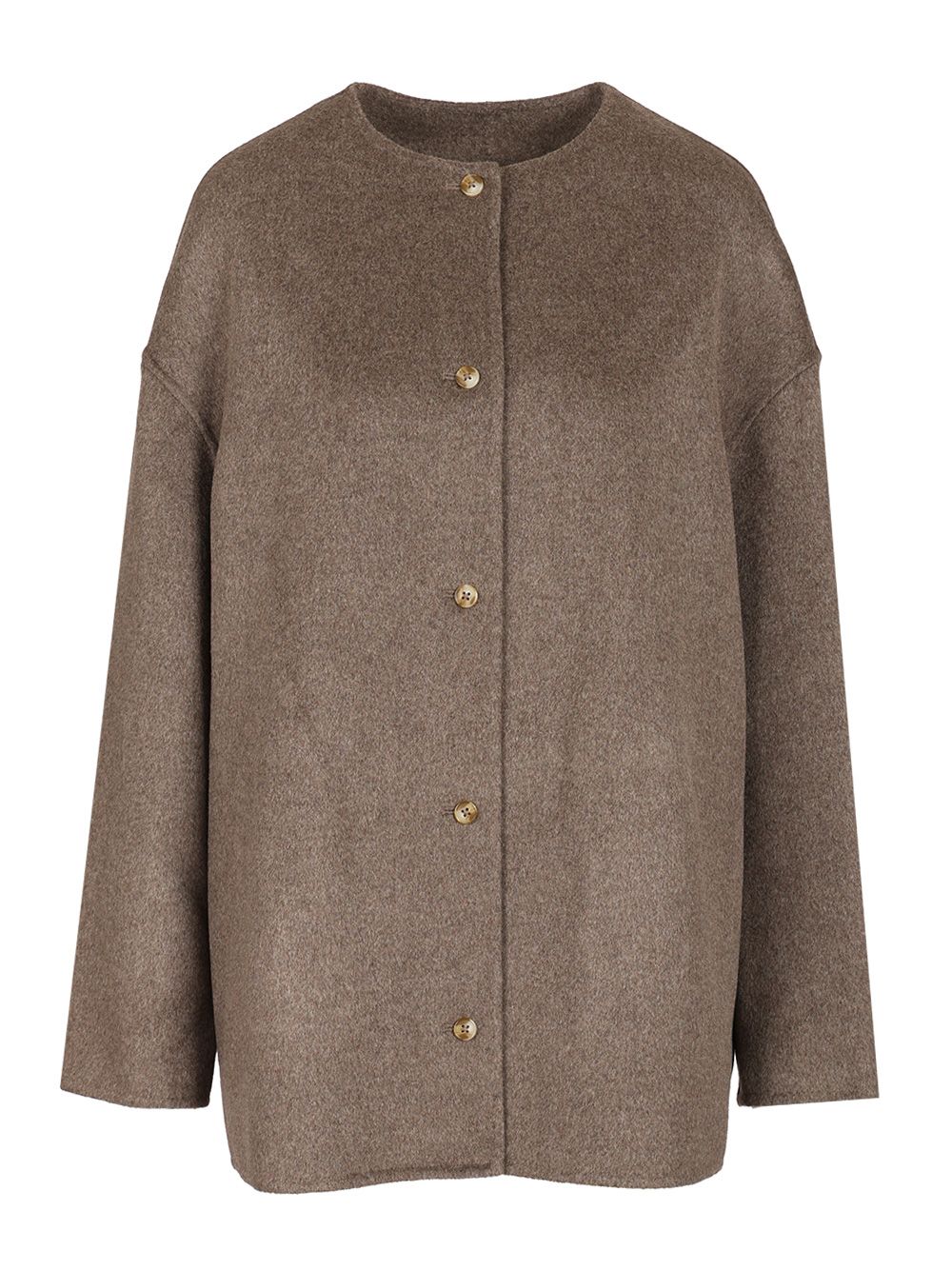 "DUNNE" short coat DUNNETAUPE (LOULOU STUDIO / コート ) | LOULOU STUDIO (ルルスタジオ)