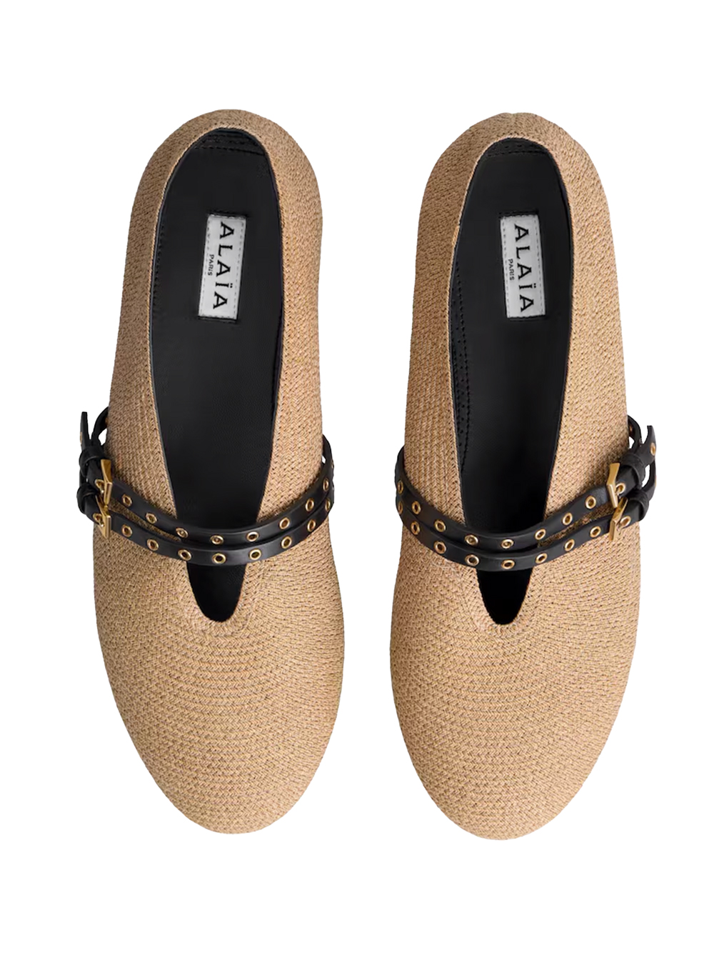 BALLET FLATS IN PAPER STRAW AA3A058TK036113 (ALAIA / フラットシューズ ) | ALAIA (アライア)(1)
